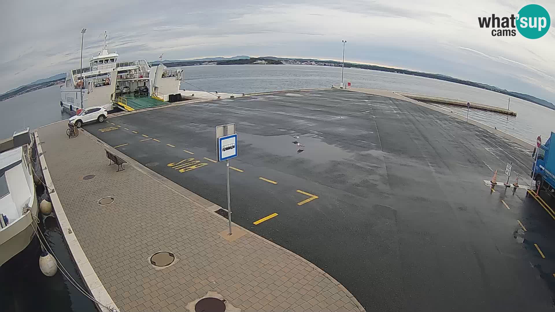 Tkon Live cam – Fähre – Dalmatien – Kroatien