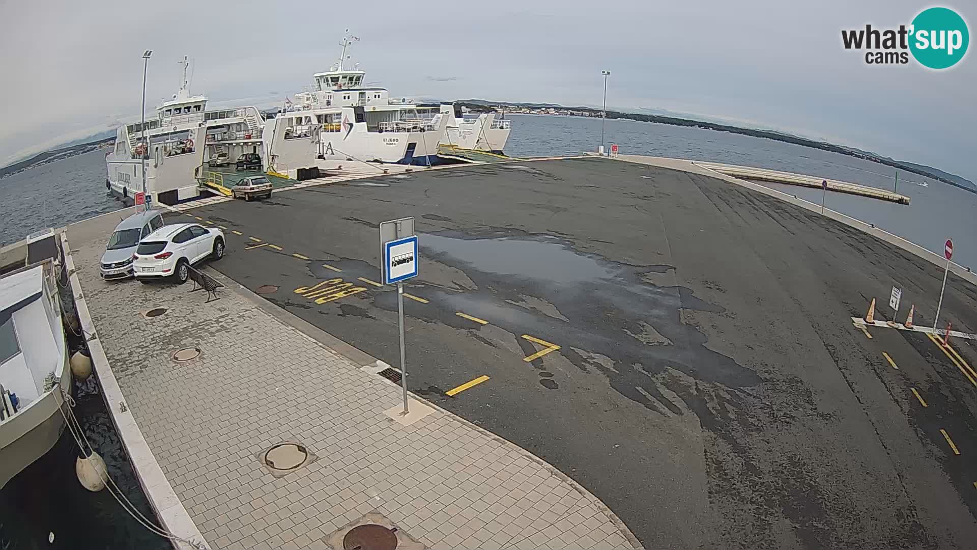 Tkon Live cam – Fähre – Dalmatien – Kroatien