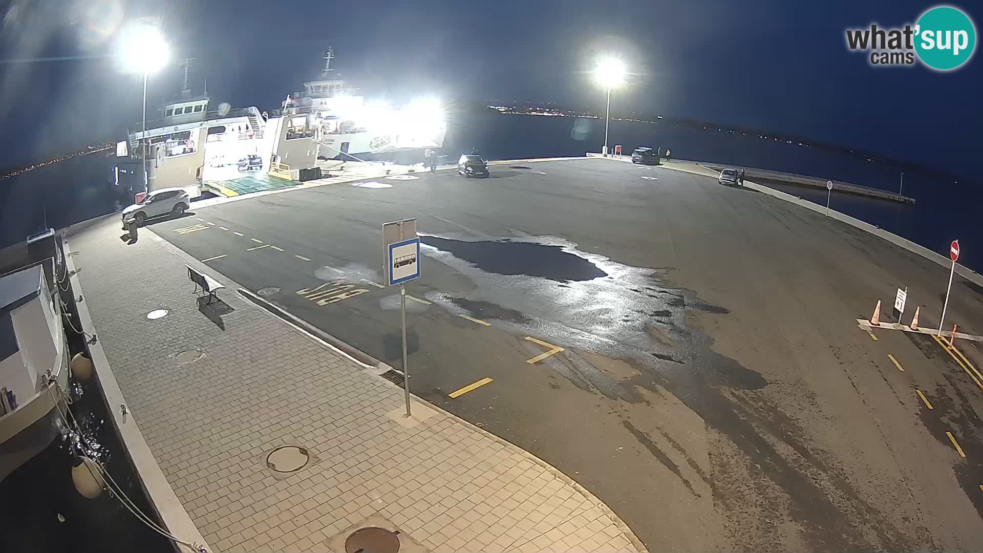 Tkon Live cam – traghetto – Dalmazia – Croazia