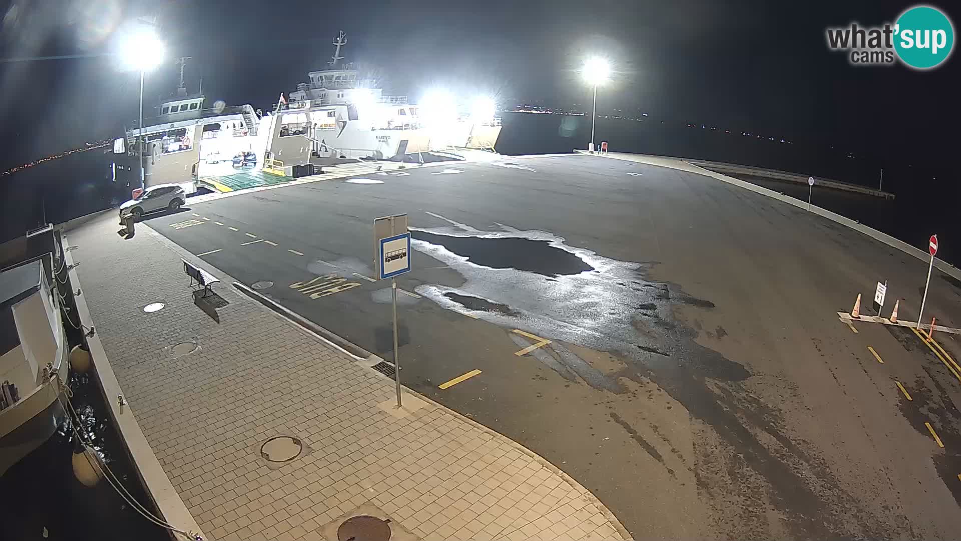 Tkon Live cam – ferry – Dalmatia – Croatia