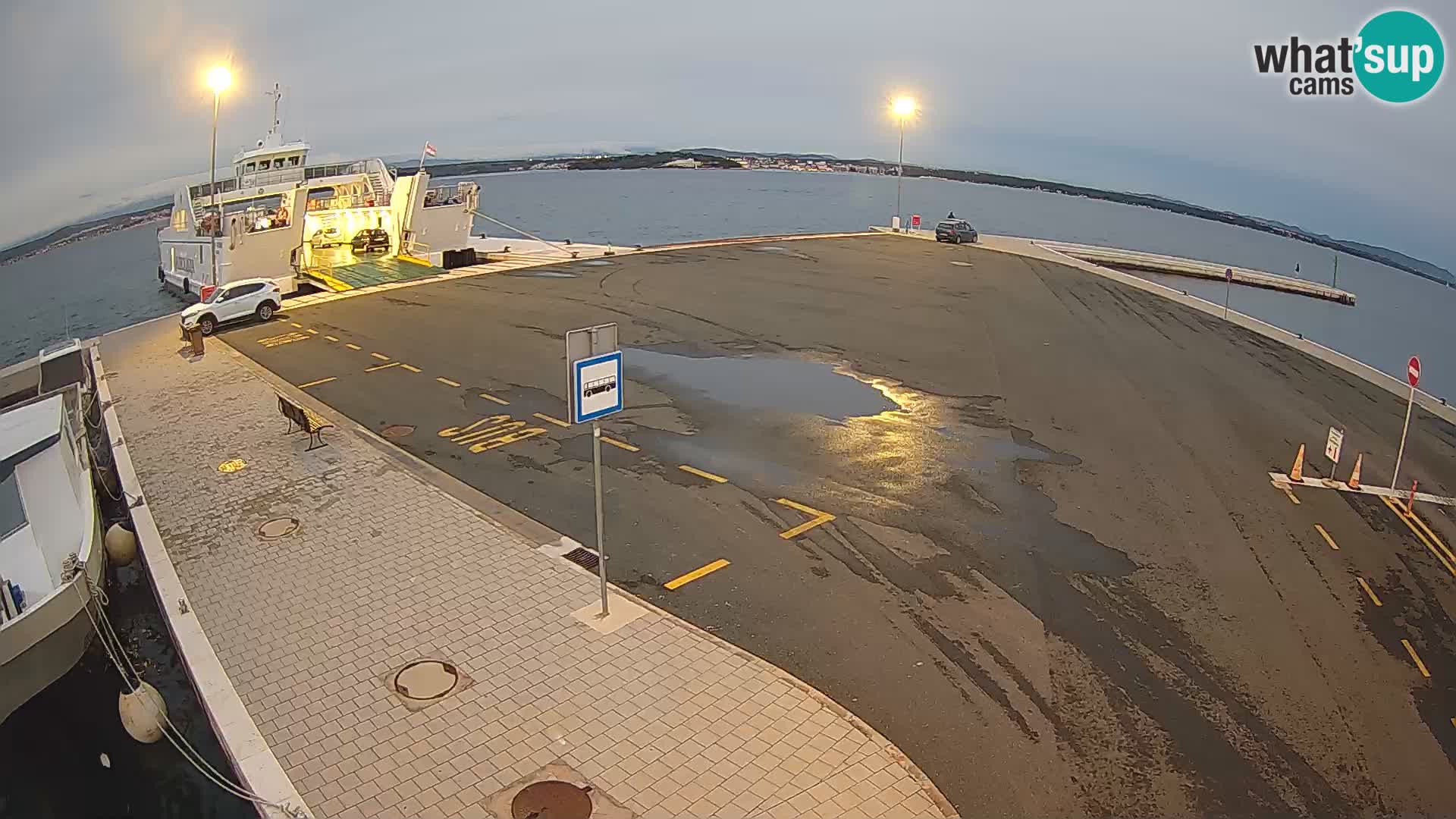 Tkon camera en vivo – Transportar – Dalmacia – Croacia