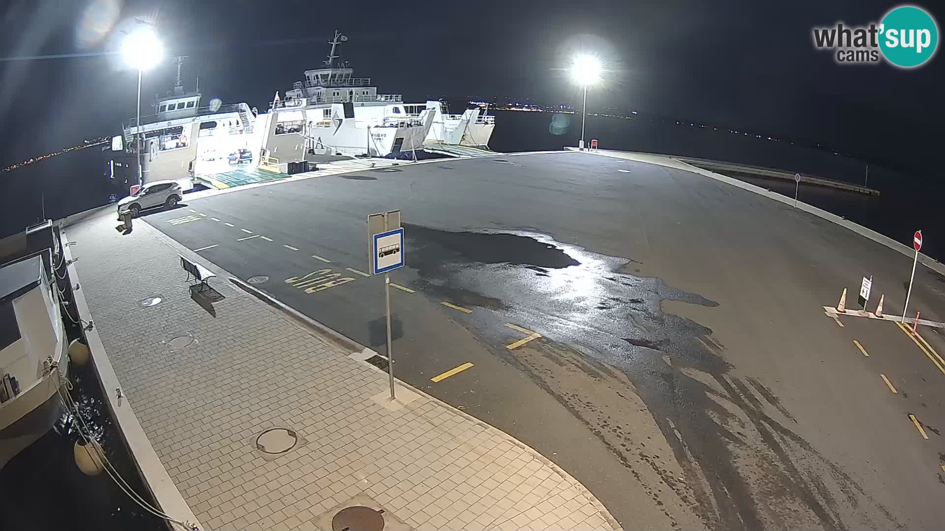 Tkon v živo – trajekt – Dalmacija – Hrvaška