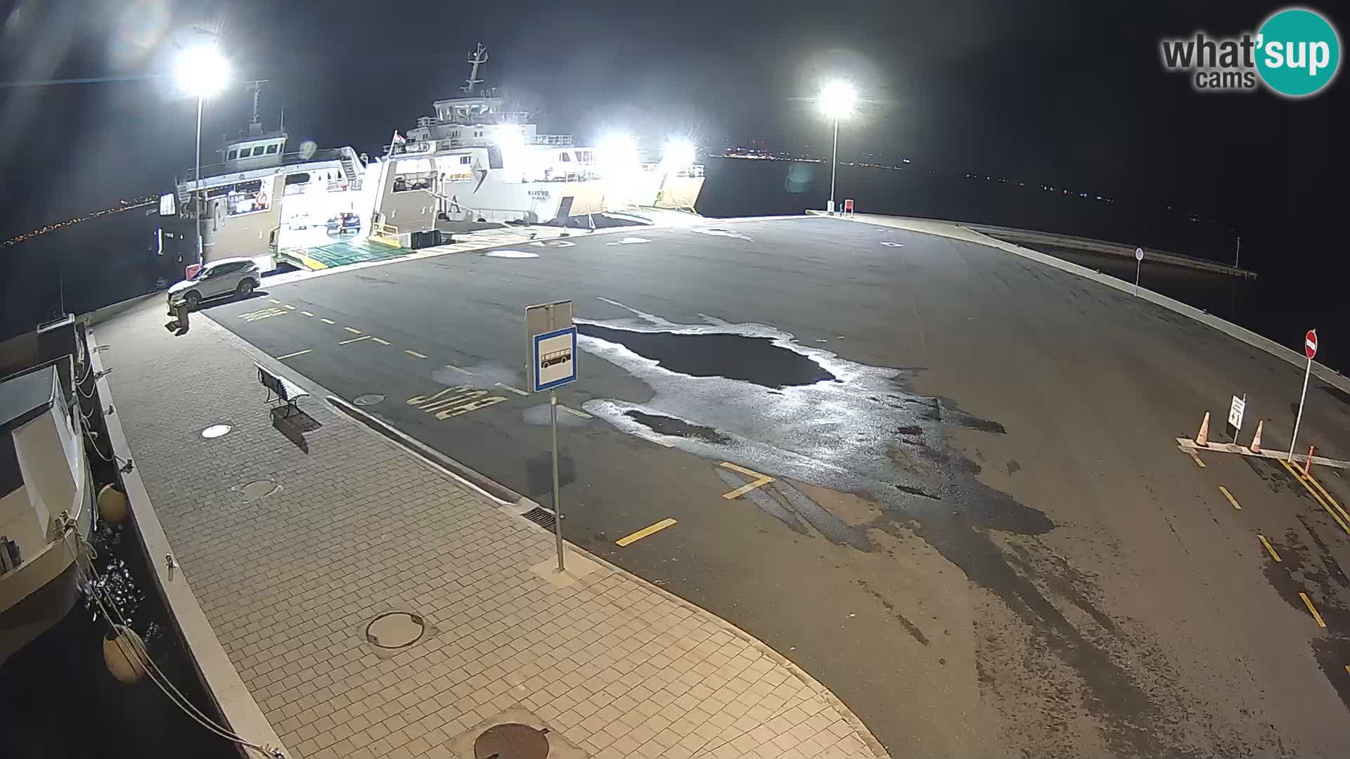 Tkon Live cam – ferry – Dalmatia – Croatia