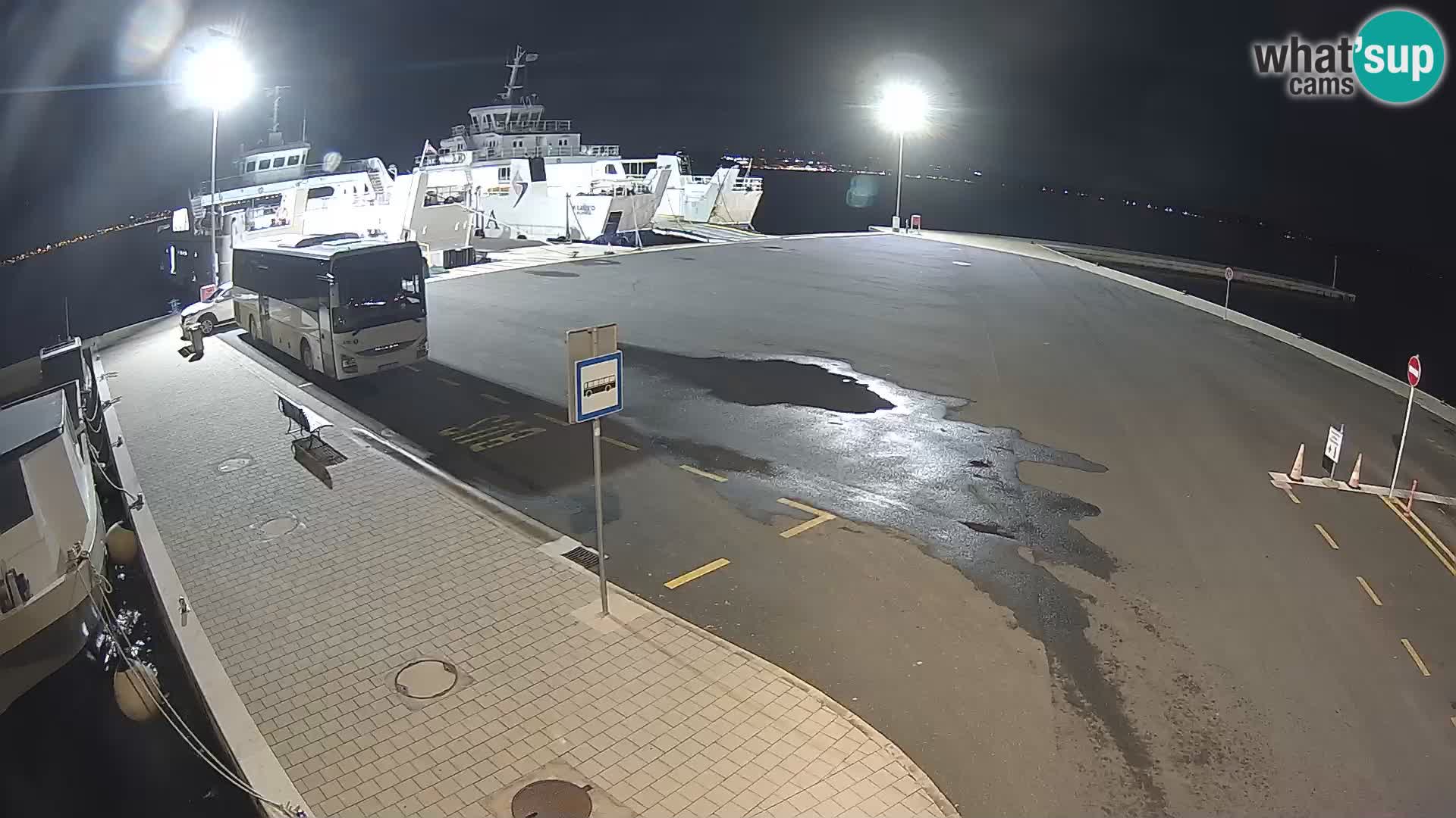 Tkon Live cam – Fähre – Dalmatien – Kroatien