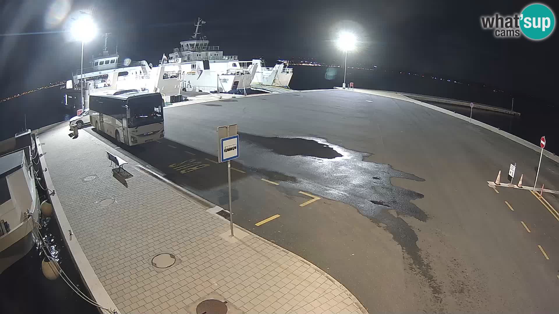 Tkon Live cam – traghetto – Dalmazia – Croazia