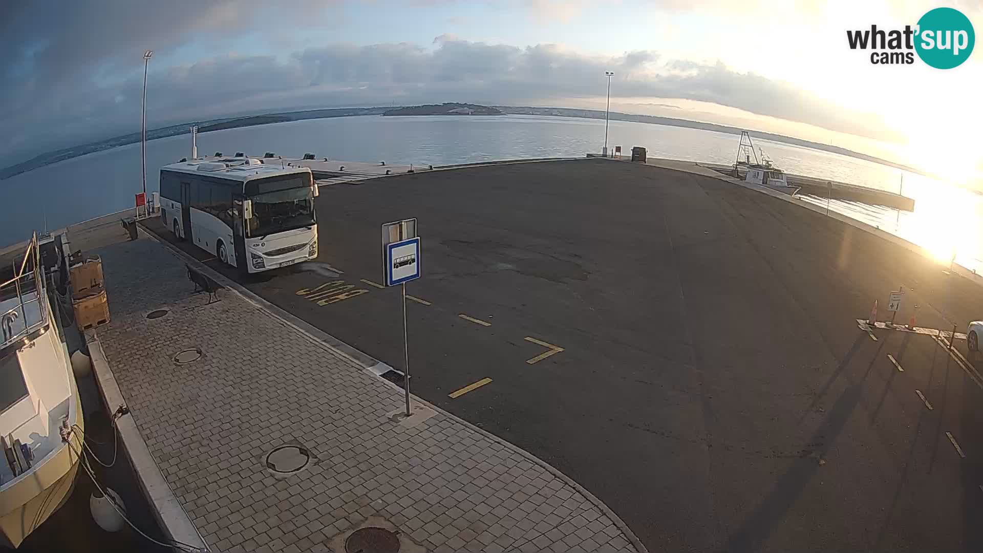 Tkon Live cam – traghetto – Dalmazia – Croazia