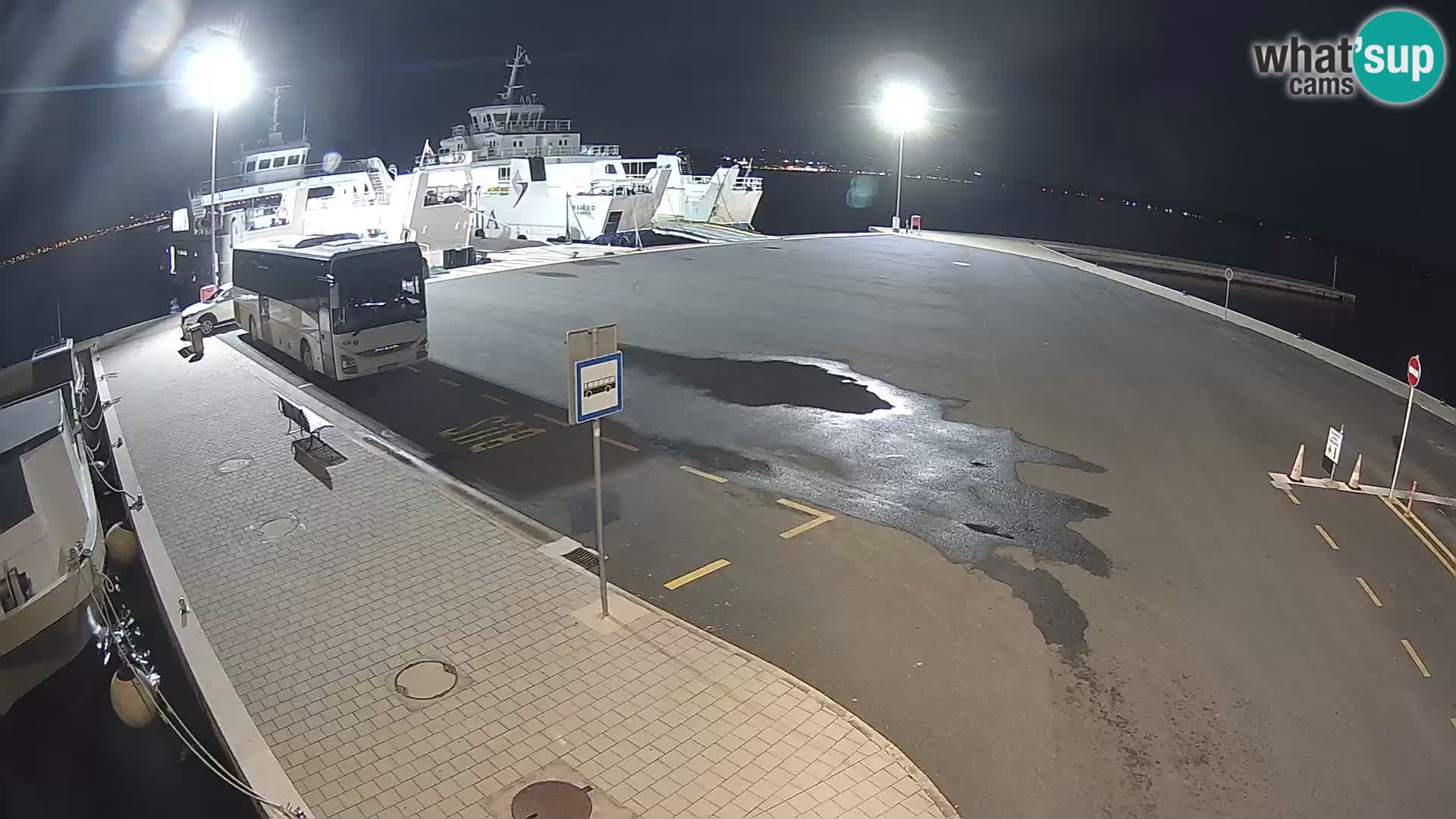 Tkon Live cam – ferry – Dalmatia – Croatia