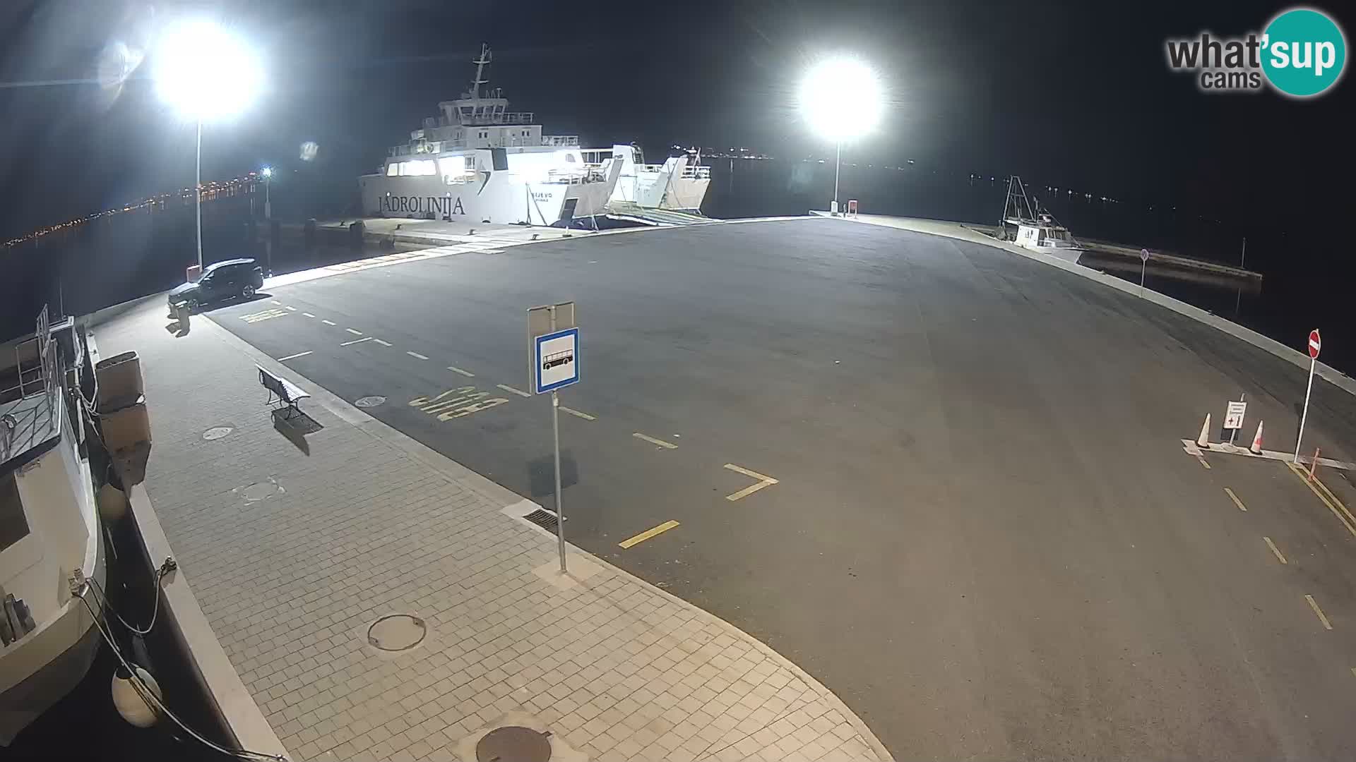 Tkon Live cam – ferry – Dalmatia – Croatia