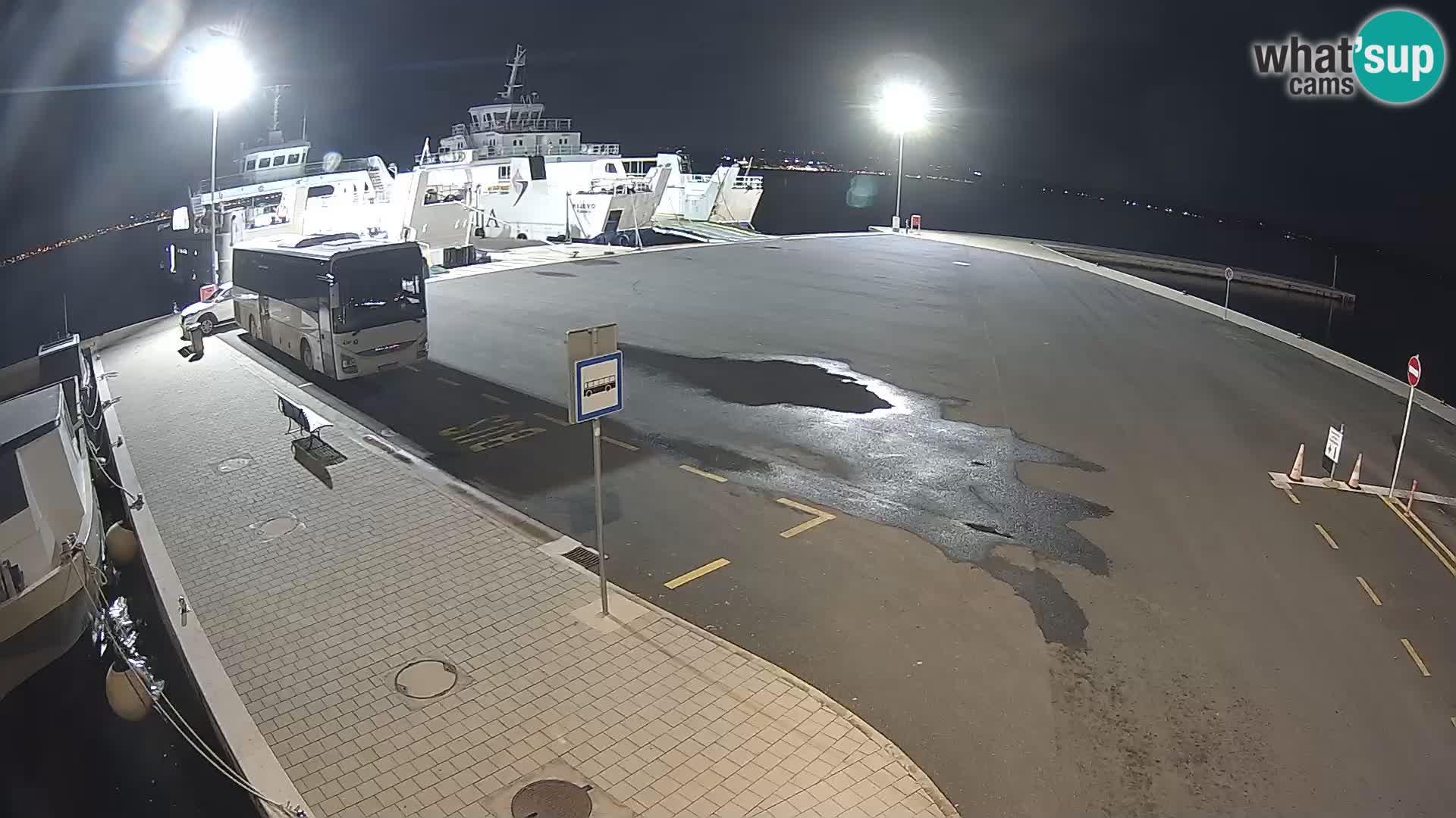 Tkon Live cam – ferry – Dalmatia – Croatia