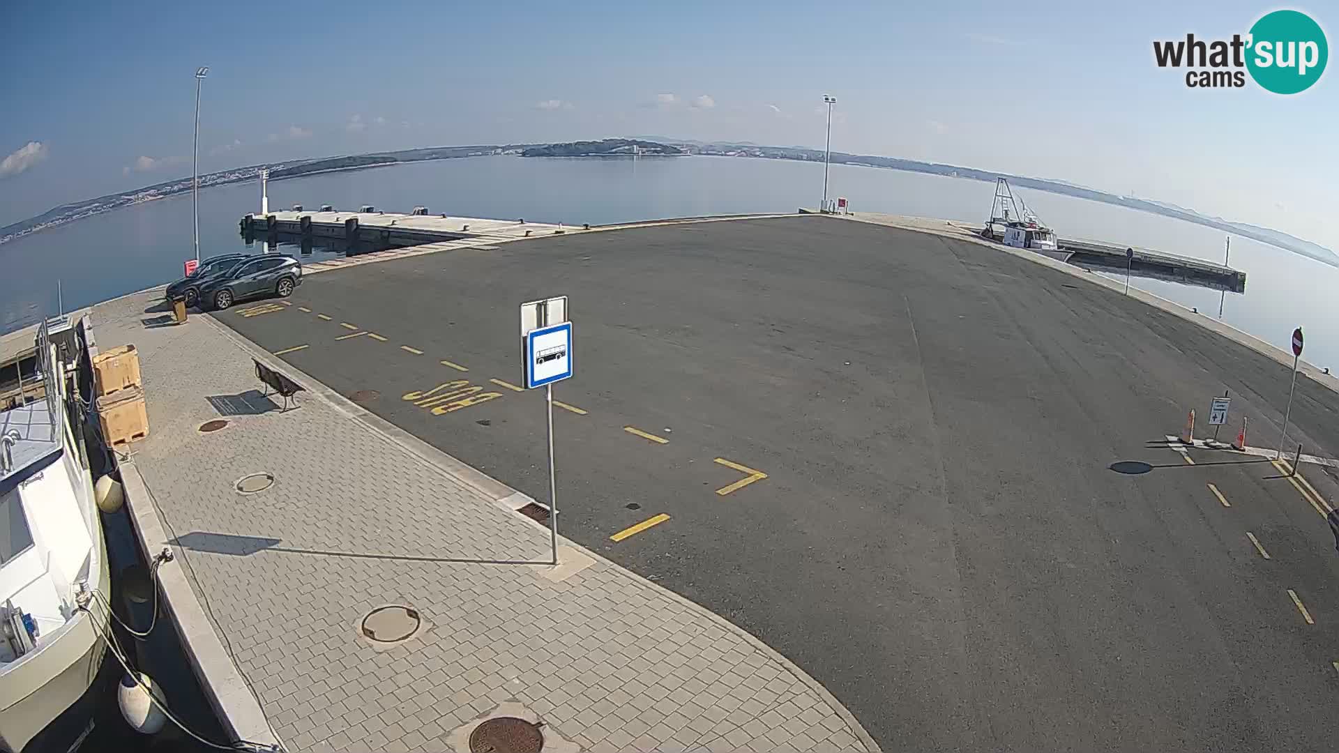 Tkon Live cam – traghetto – Dalmazia – Croazia