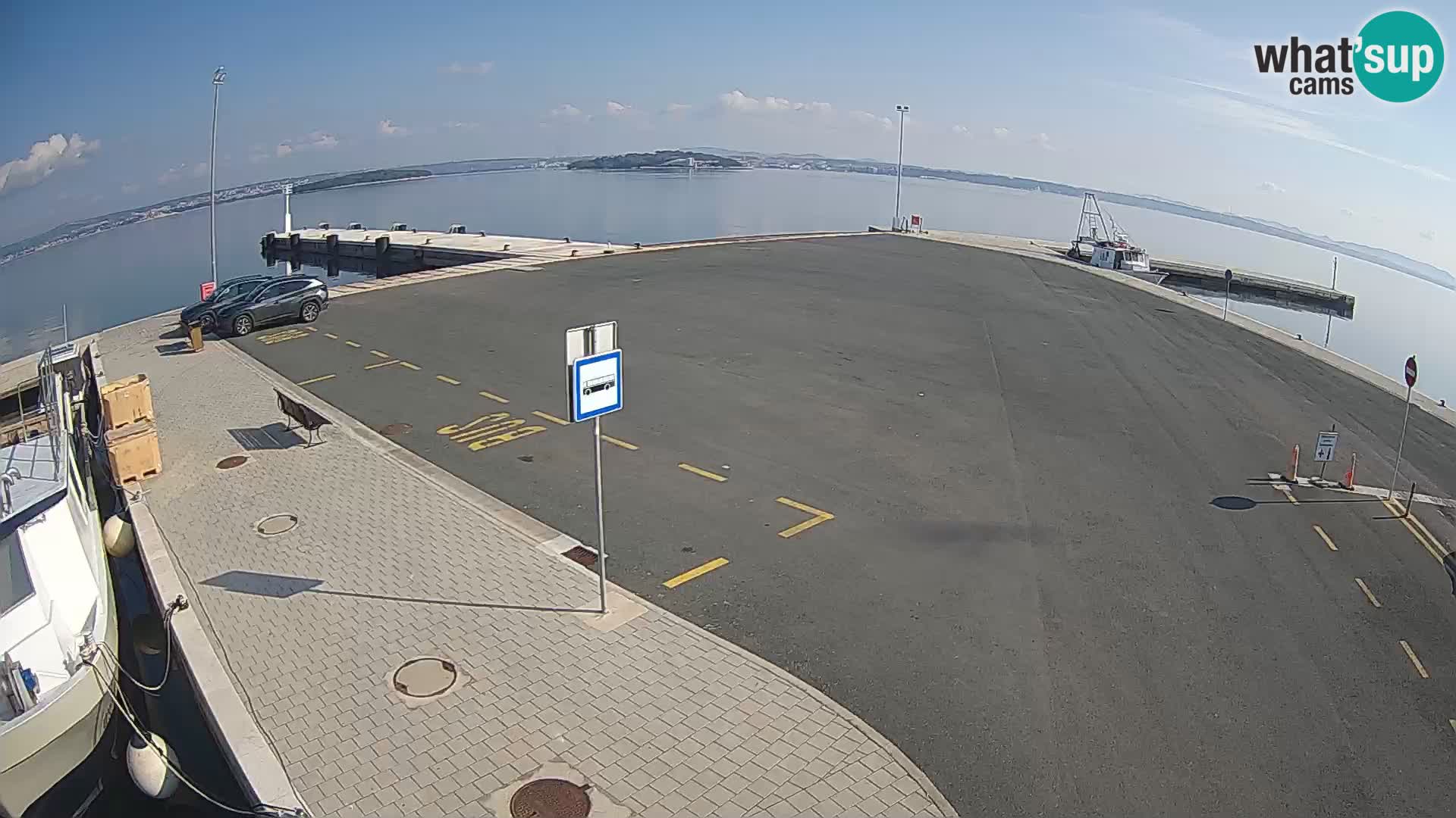 Tkon Live cam – ferry – Dalmatia – Croatia