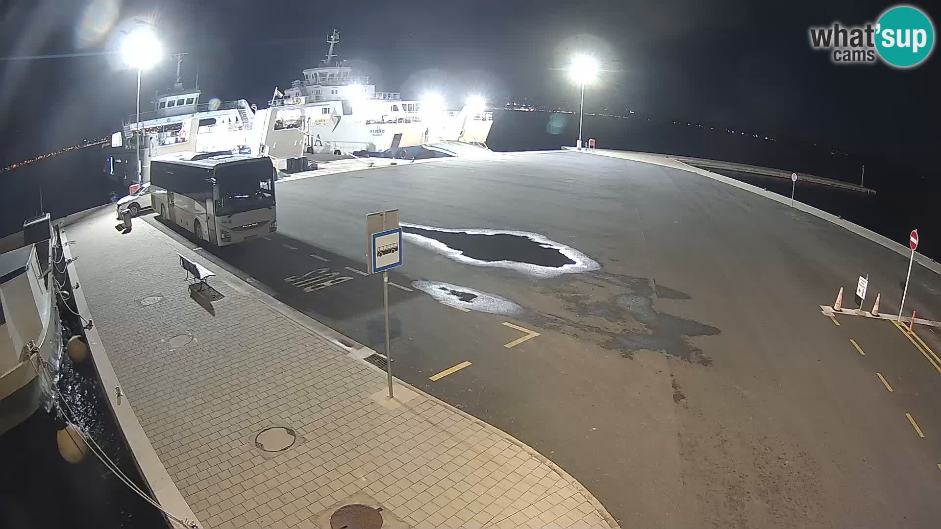 Tkon Live cam – ferry – Dalmatia – Croatia