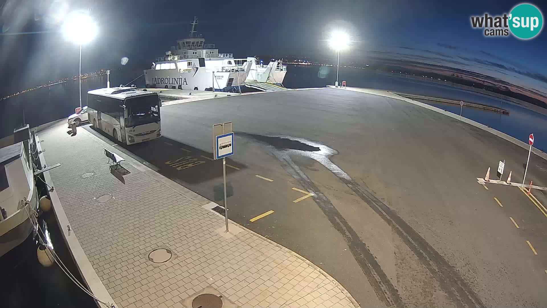 Tkon Live cam – Fähre – Dalmatien – Kroatien