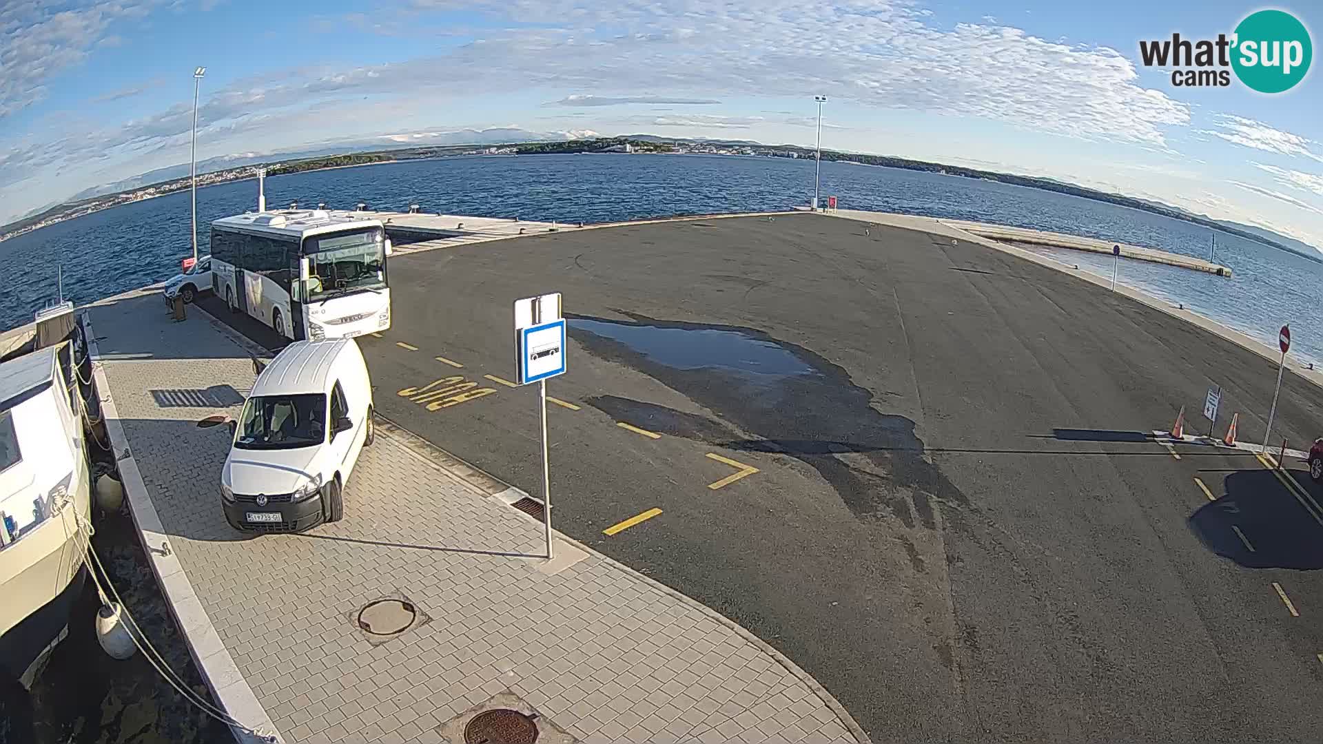 Tkon Live cam – ferry – Dalmatia – Croatia
