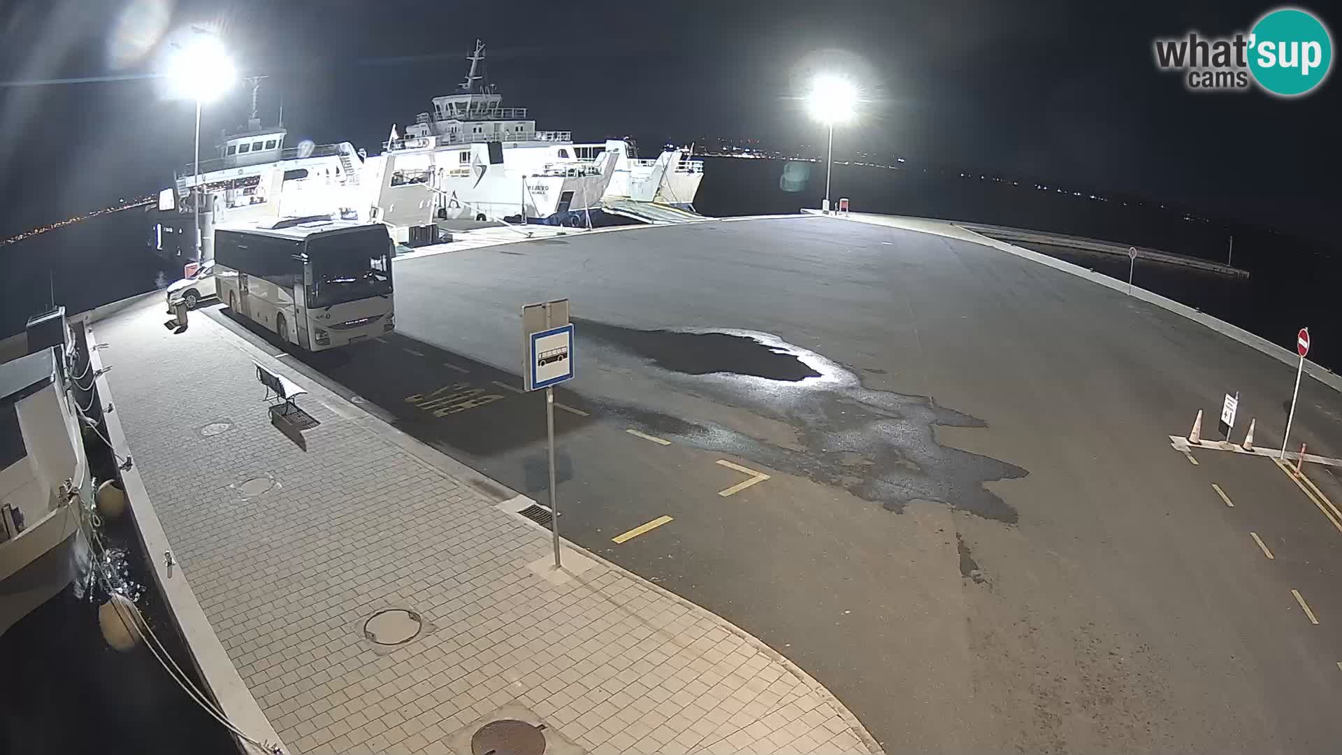 Tkon Live cam – ferry – Dalmatia – Croatia