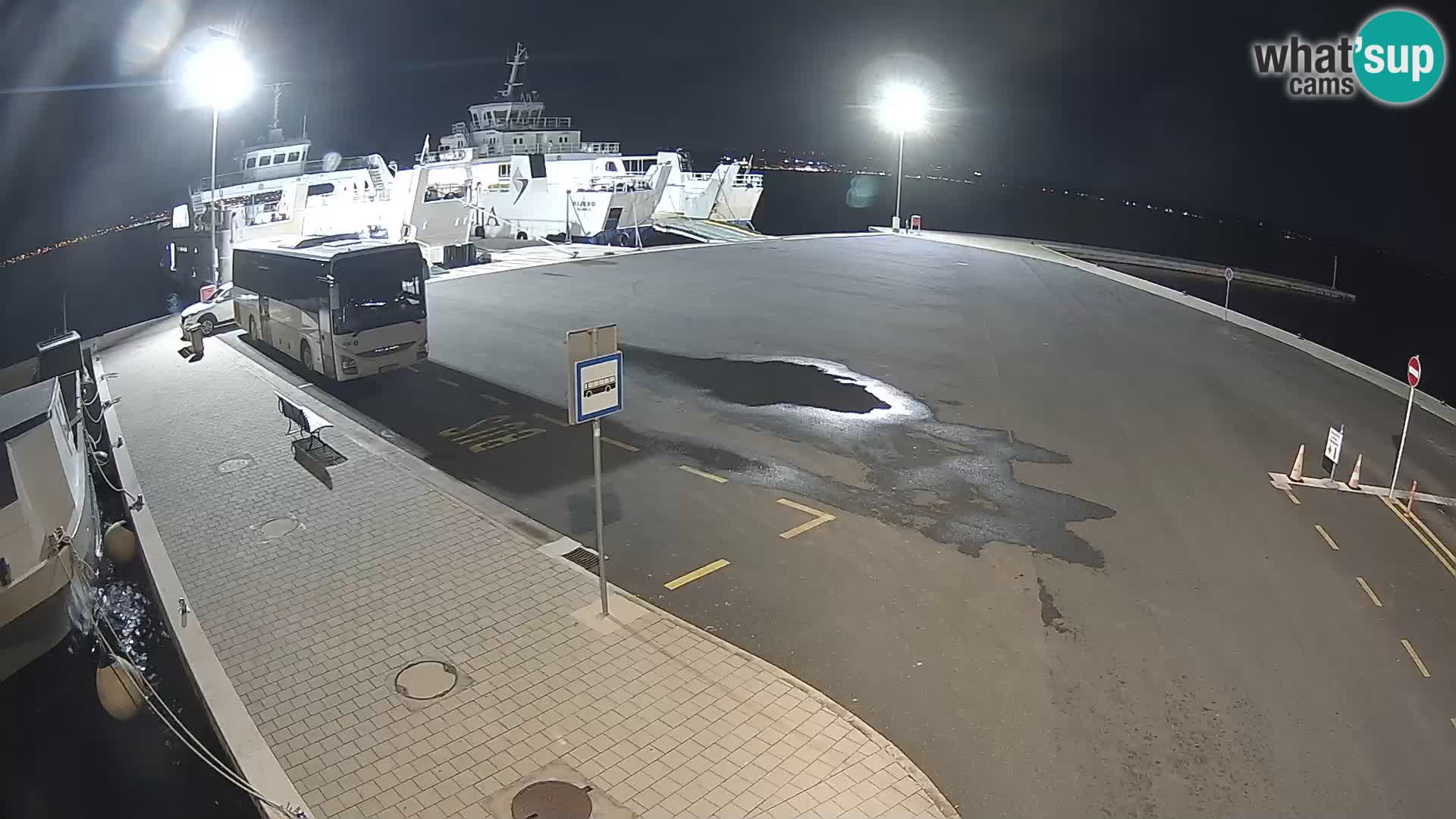 Tkon Live cam – ferry – Dalmatia – Croatia