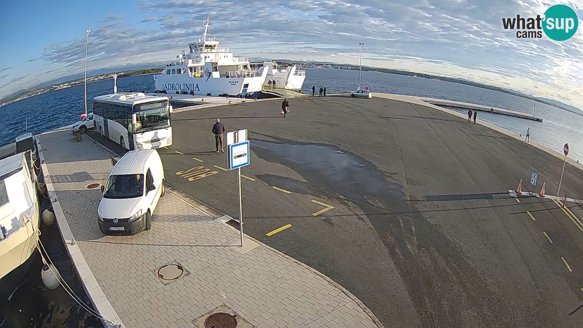 Tkon camera en vivo – Transportar – Dalmacia – Croacia