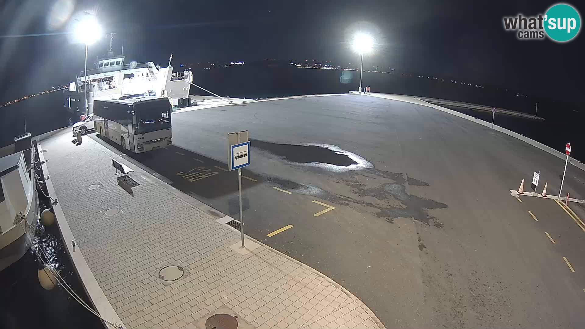 Tkon Live cam – ferry – Dalmatia – Croatia