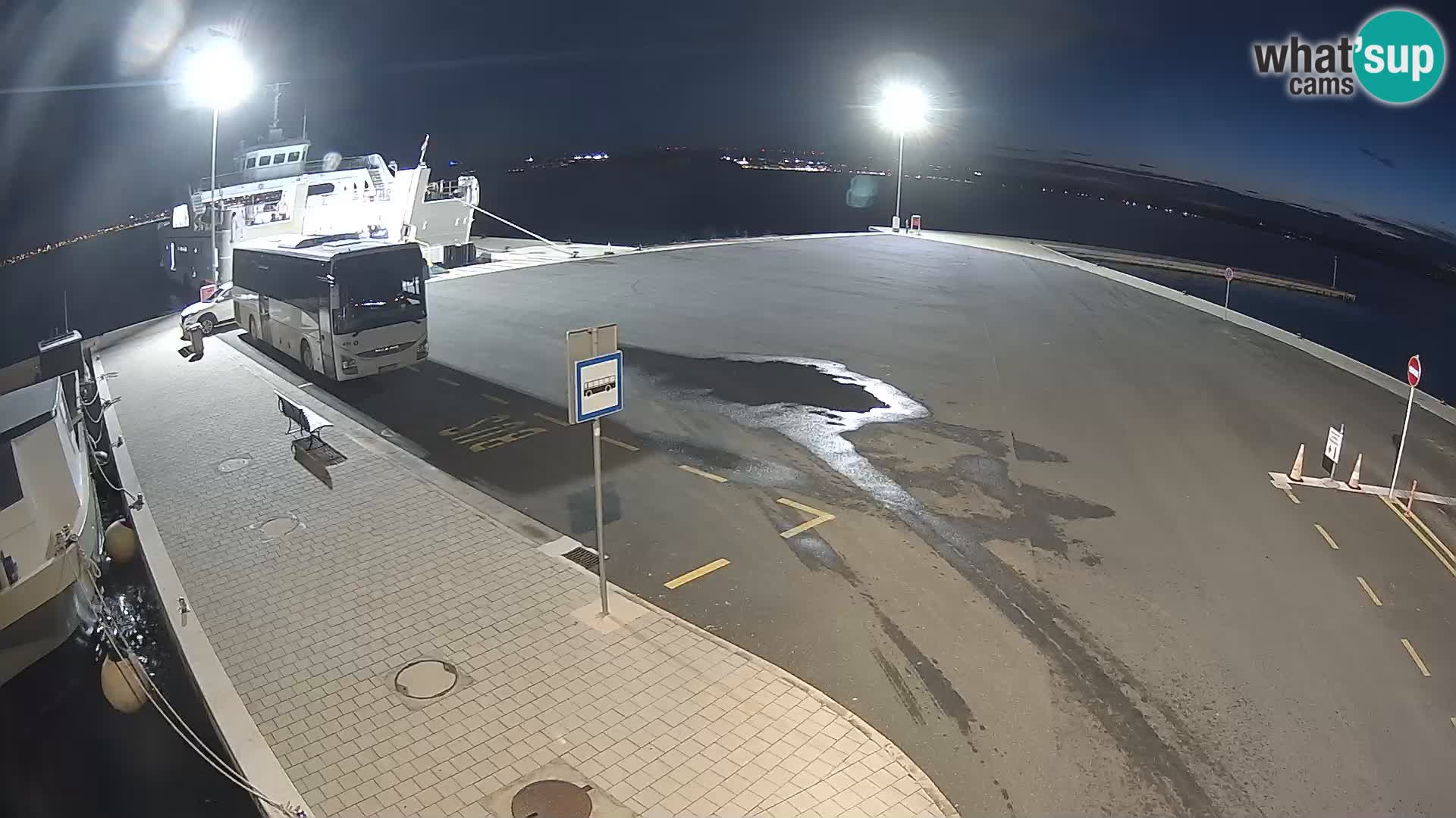 Tkon Live cam – ferry – Dalmatia – Croatia