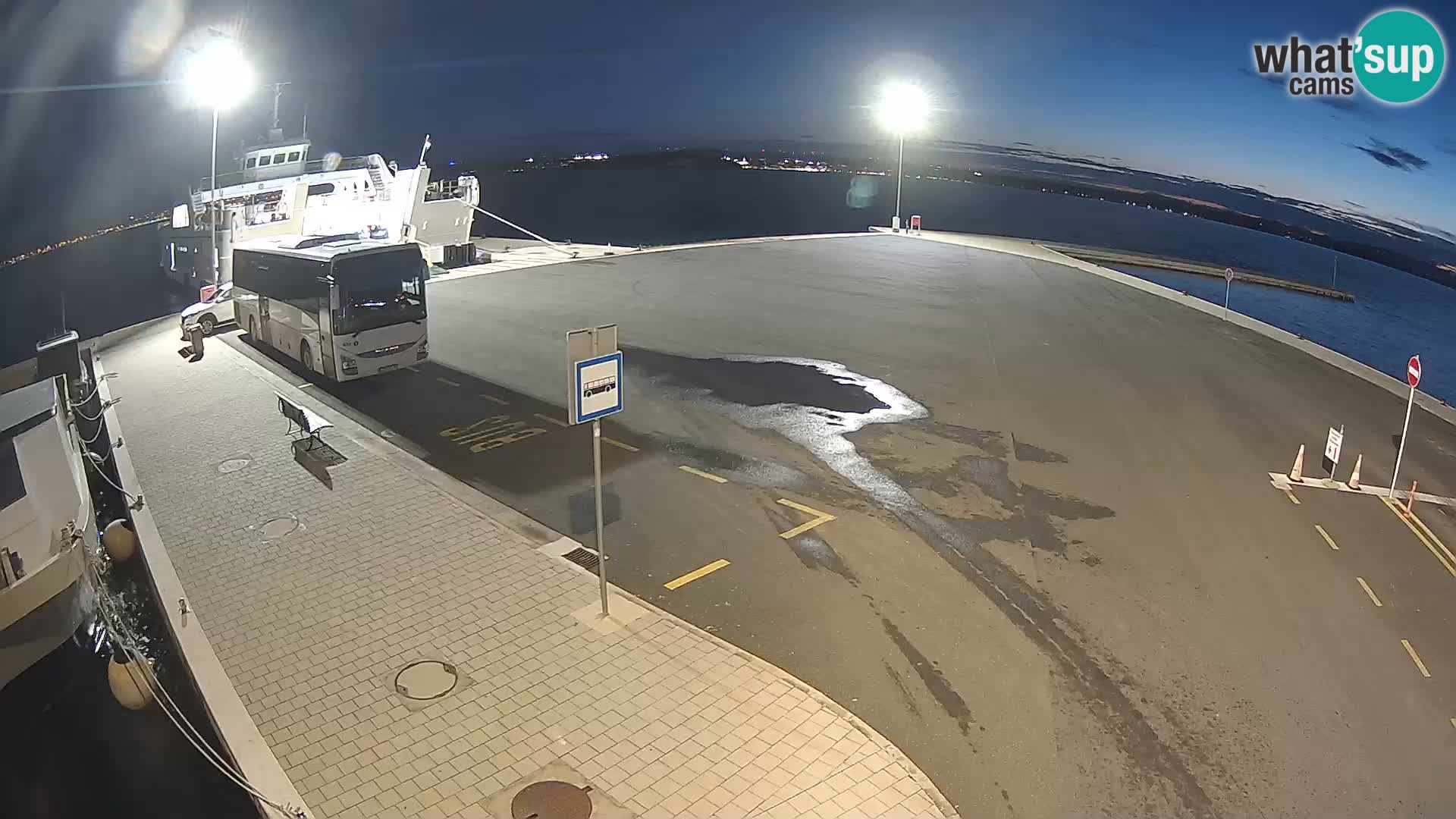 Tkon Live cam – Fähre – Dalmatien – Kroatien