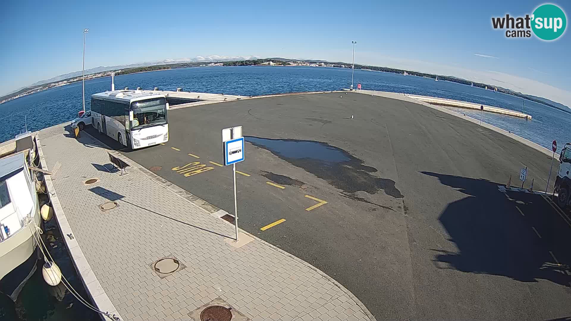 Tkon Live cam – Fähre – Dalmatien – Kroatien