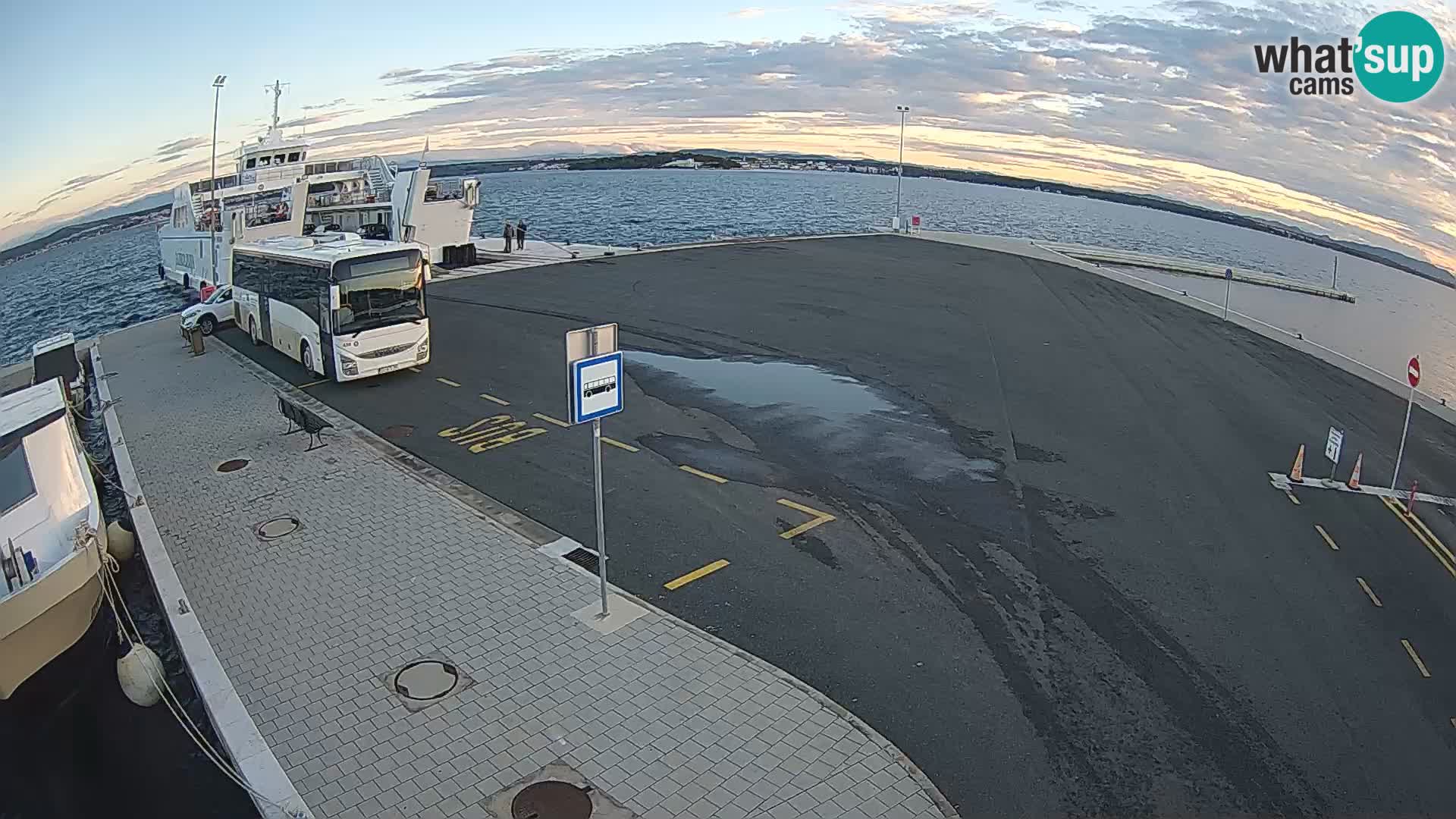 Tkon camera en vivo – Transportar – Dalmacia – Croacia