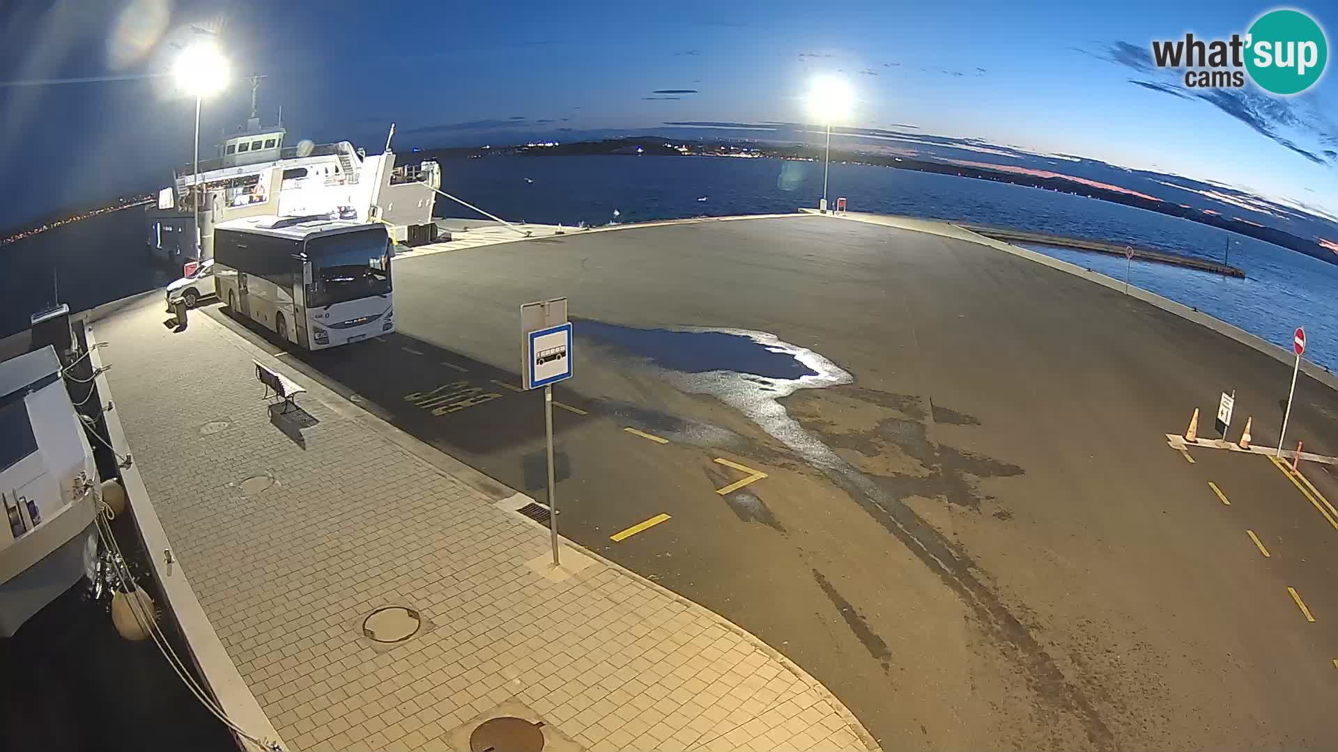 Tkon Live cam – Fähre – Dalmatien – Kroatien