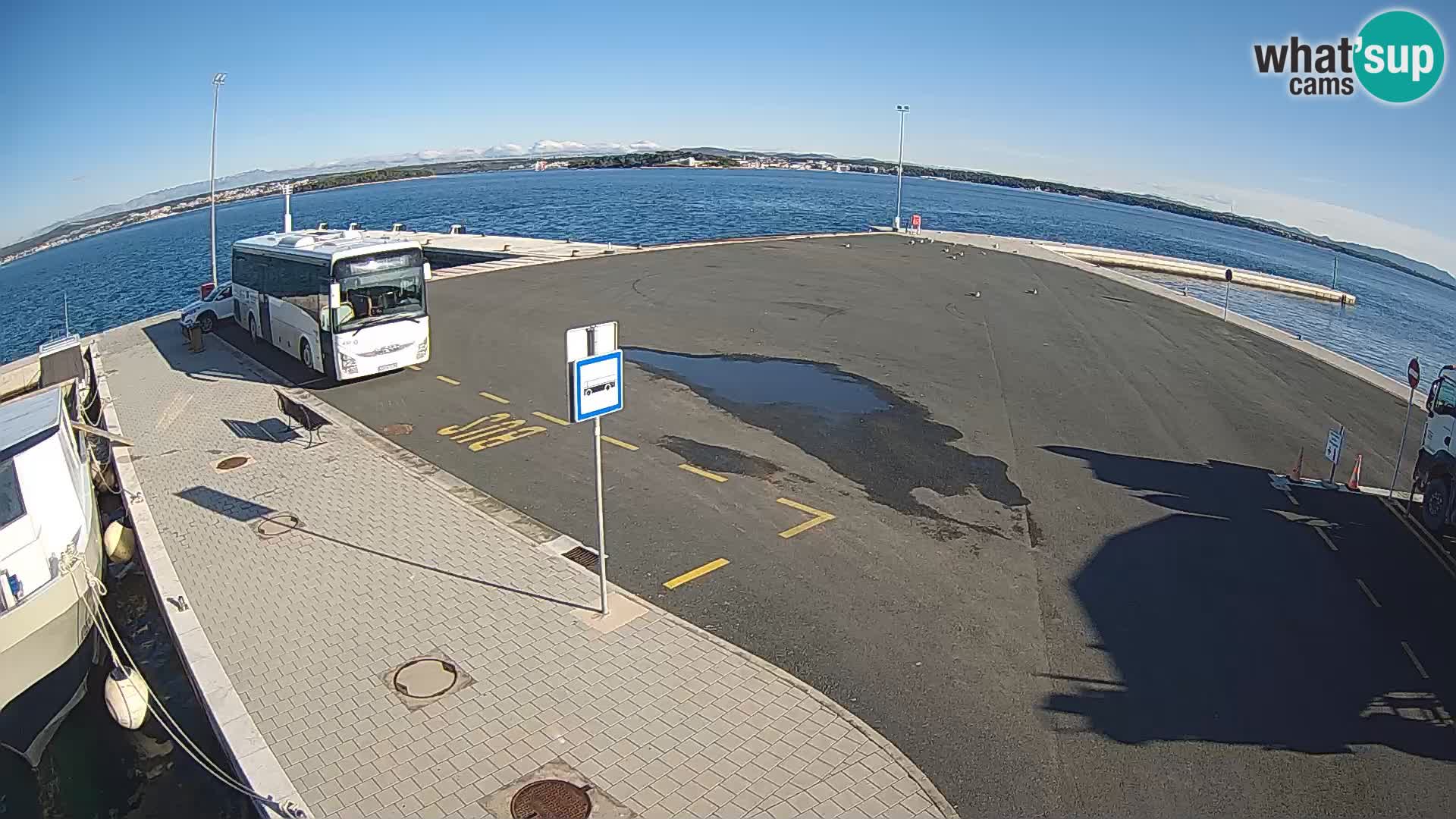 Tkon Live cam – traghetto – Dalmazia – Croazia