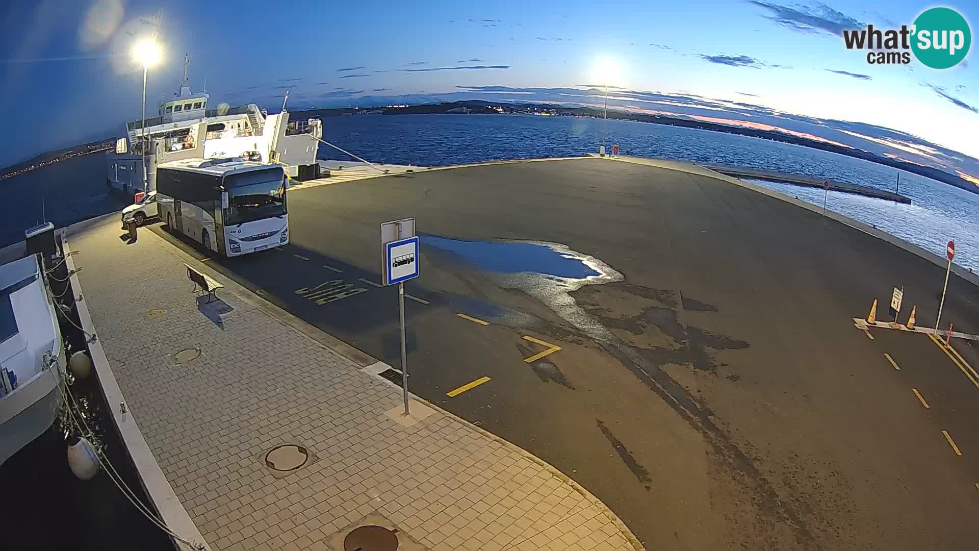 Tkon Live cam – traghetto – Dalmazia – Croazia