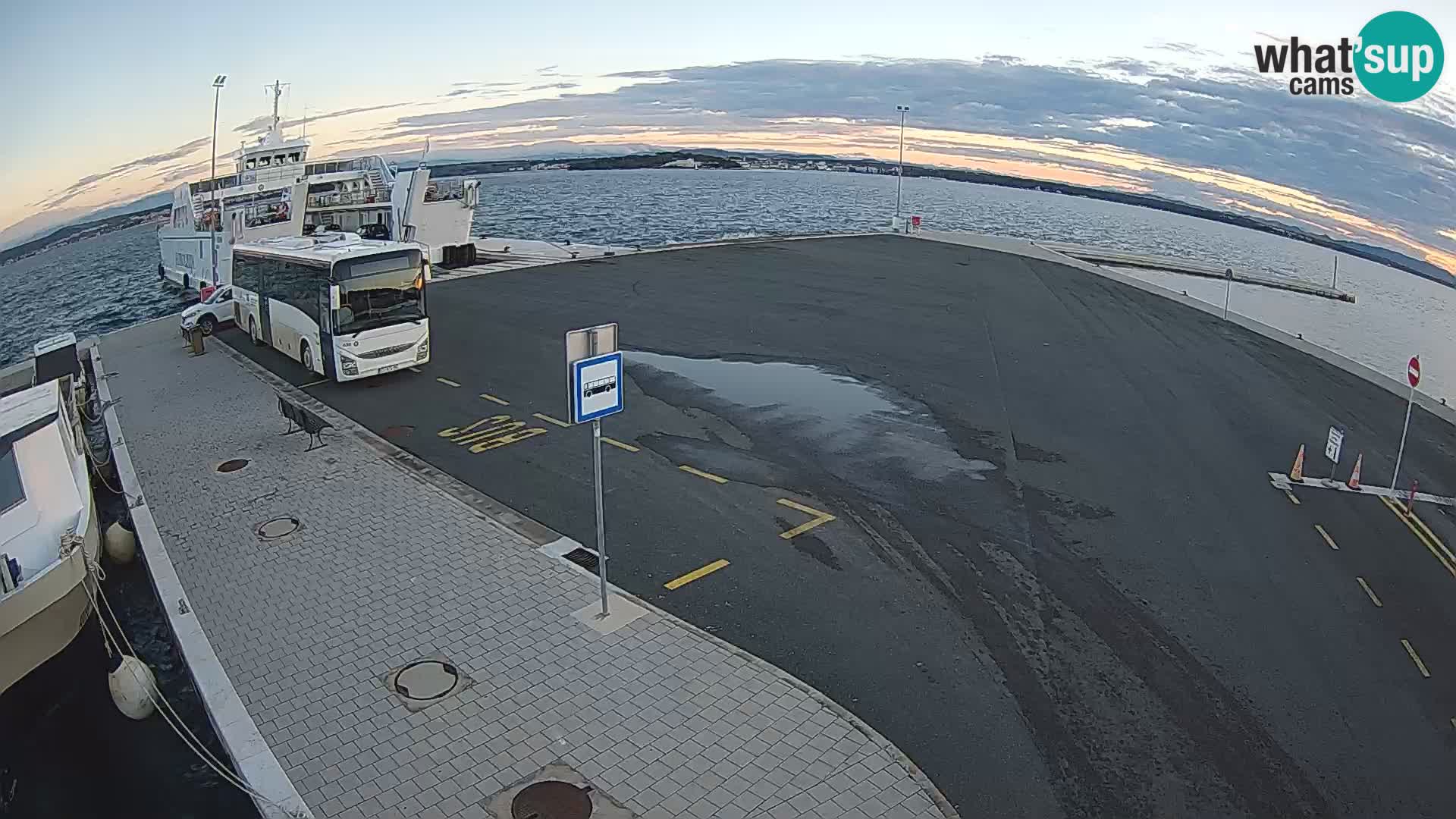 Tkon Live cam – Fähre – Dalmatien – Kroatien