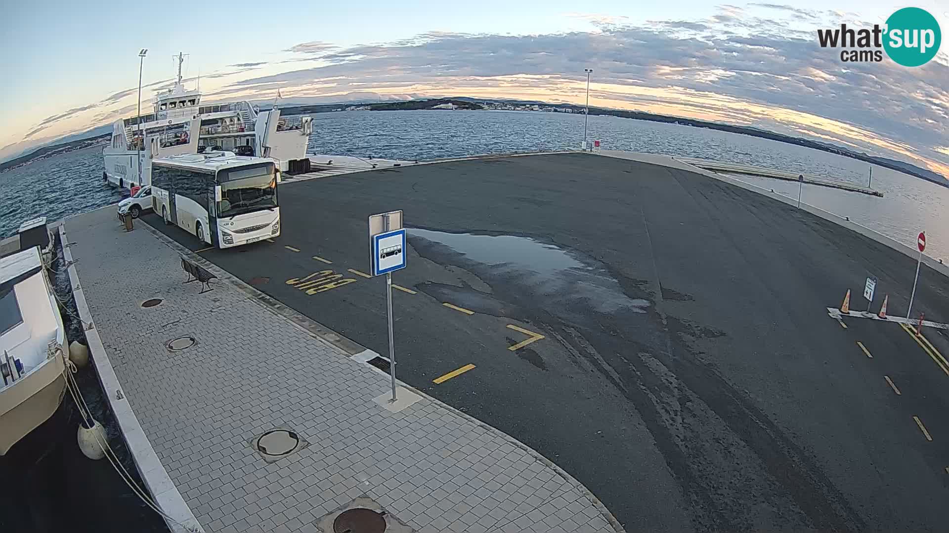 Tkon Live cam – Fähre – Dalmatien – Kroatien