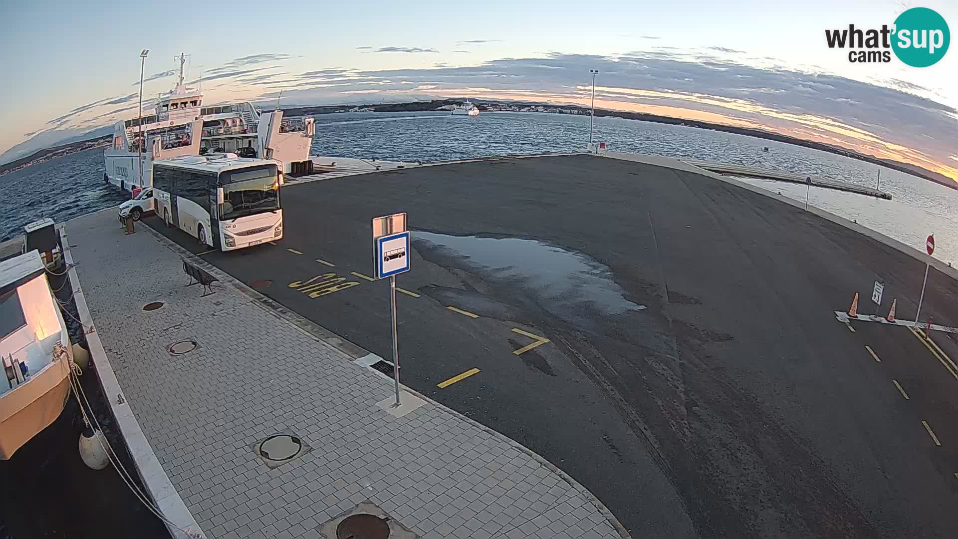 Tkon Live cam – Fähre – Dalmatien – Kroatien