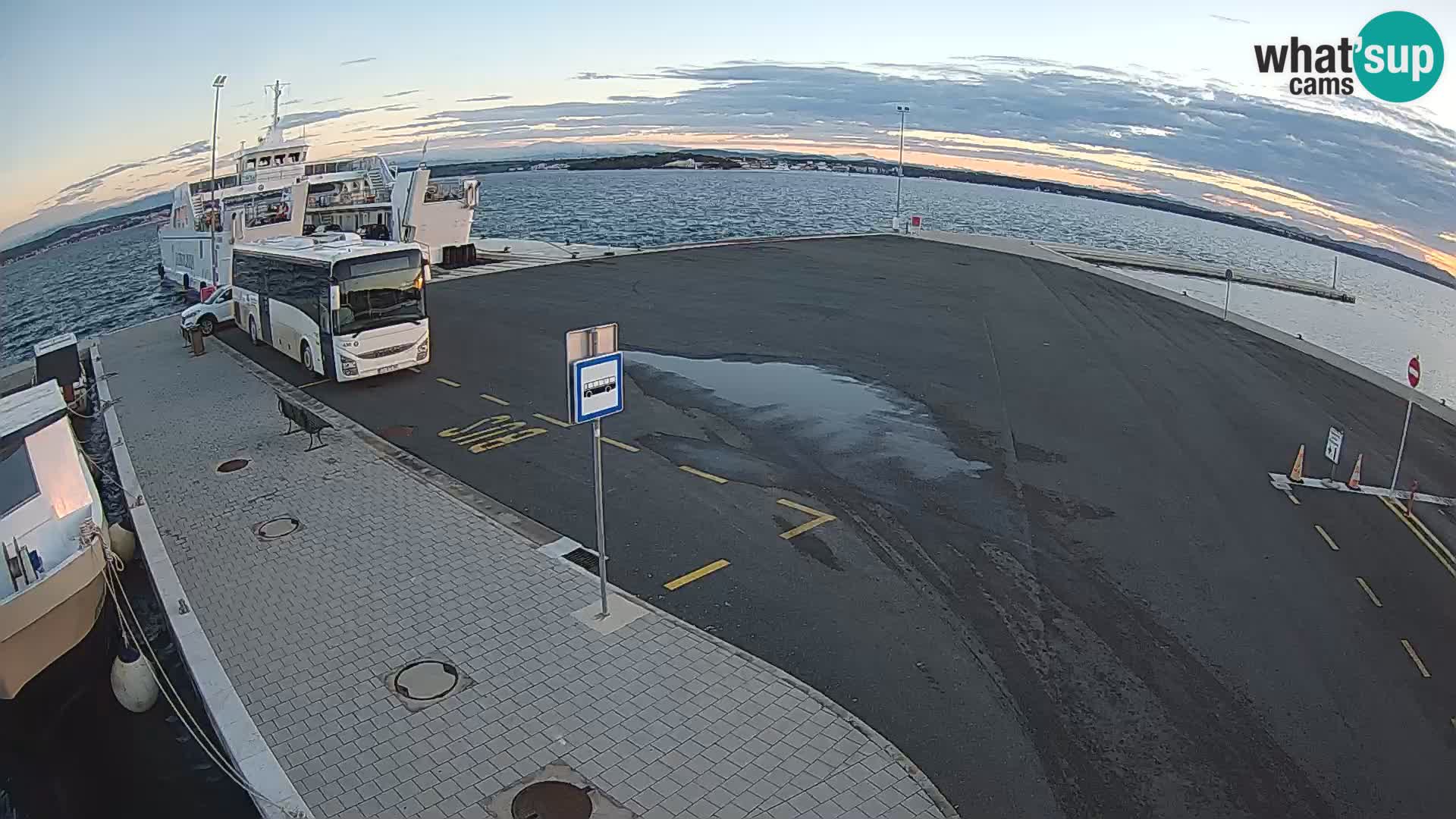 Tkon Live cam – traghetto – Dalmazia – Croazia