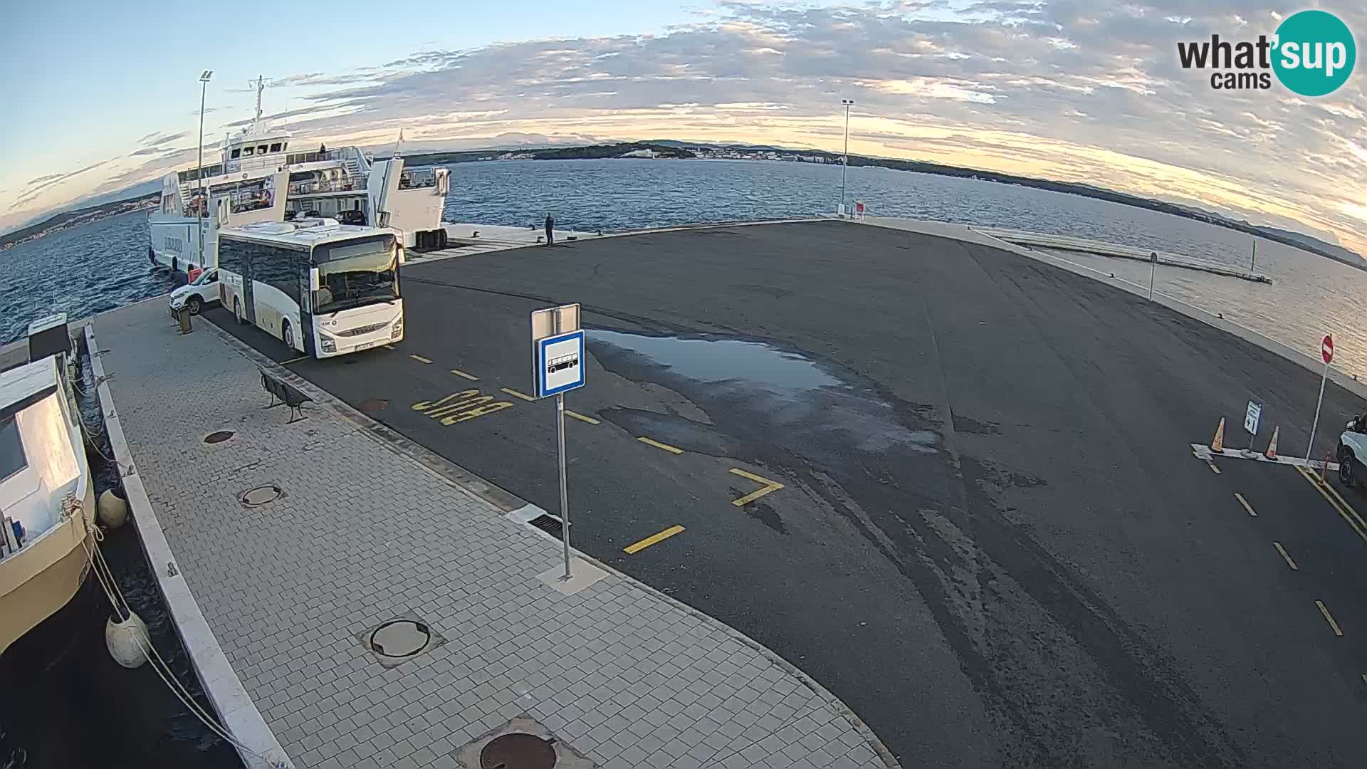 Tkon Live cam – traghetto – Dalmazia – Croazia