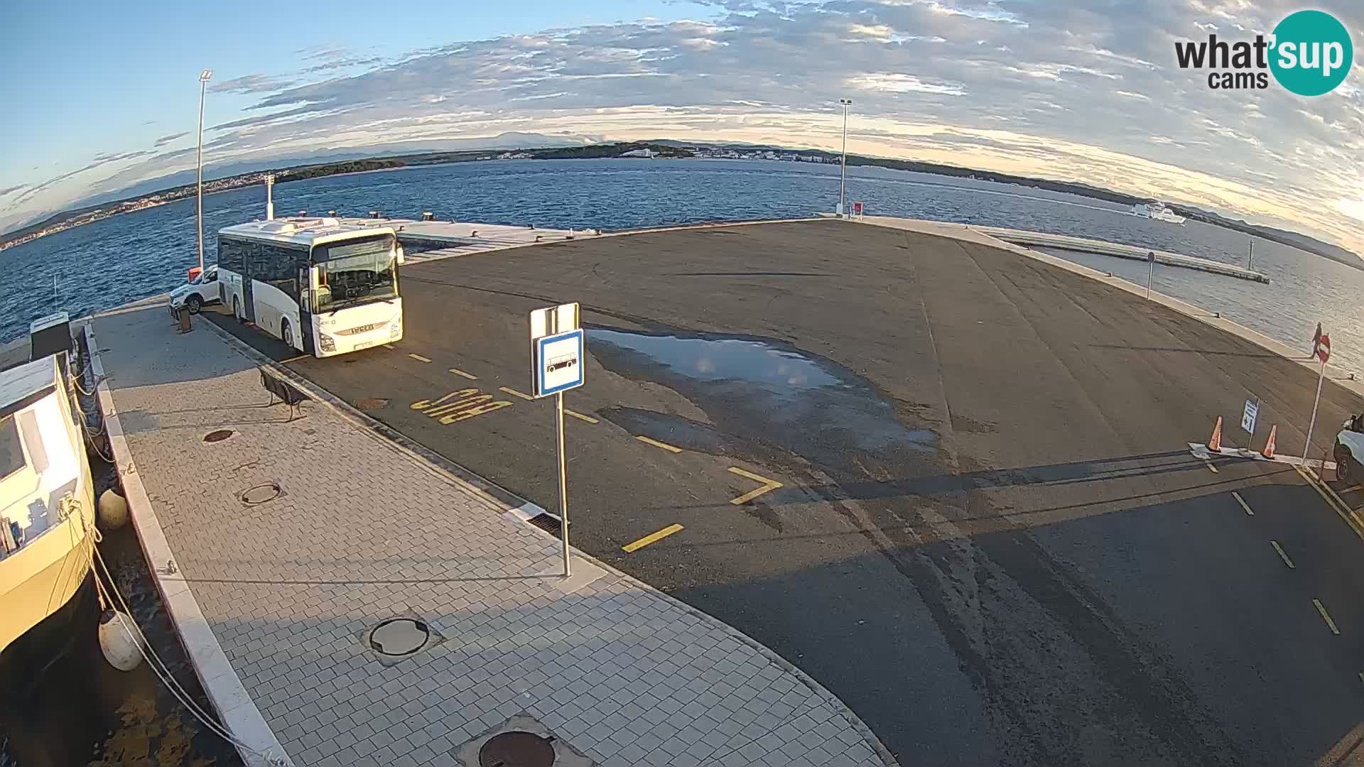 Tkon Live cam – traghetto – Dalmazia – Croazia