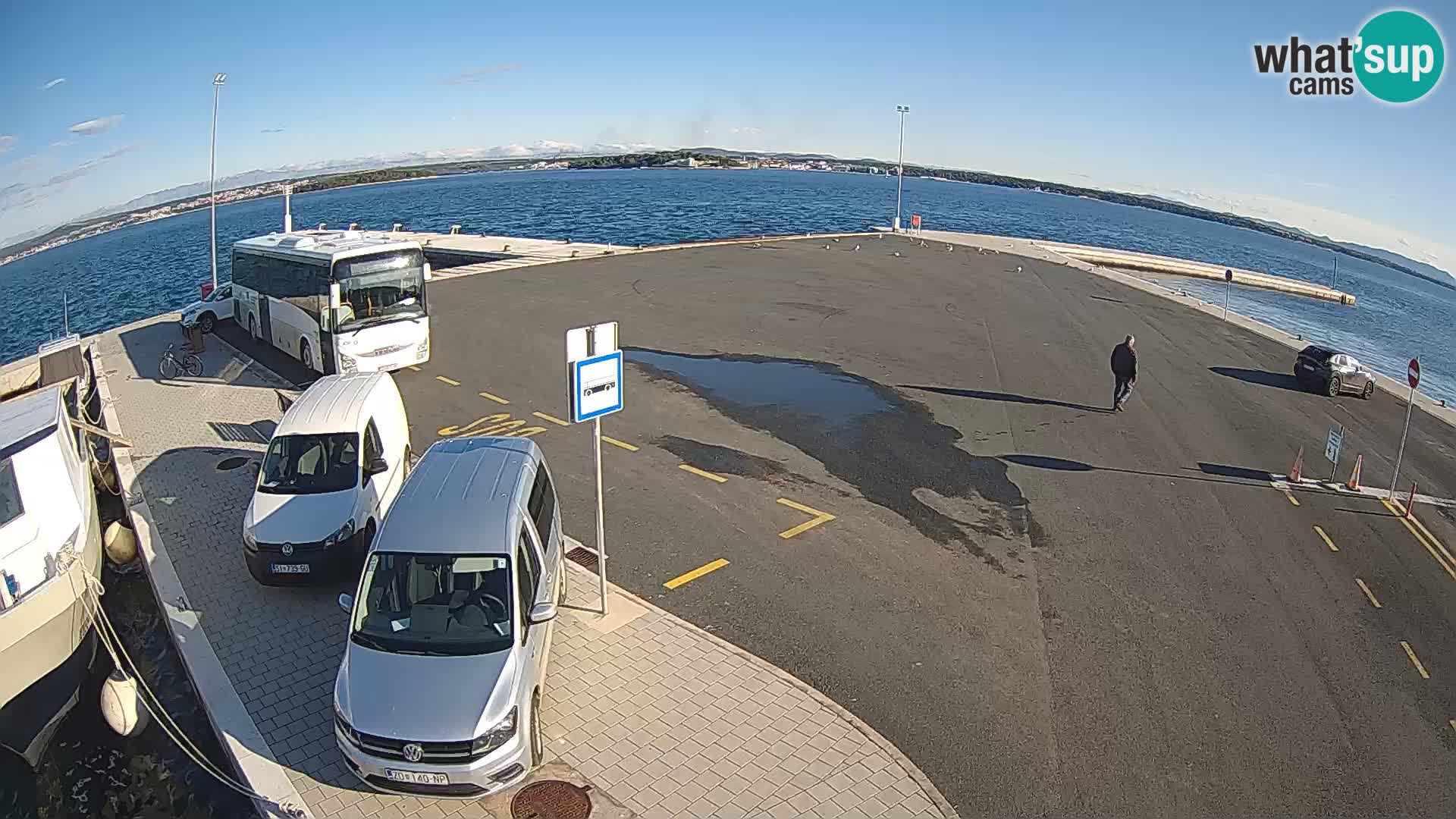 Tkon Live cam – Fähre – Dalmatien – Kroatien