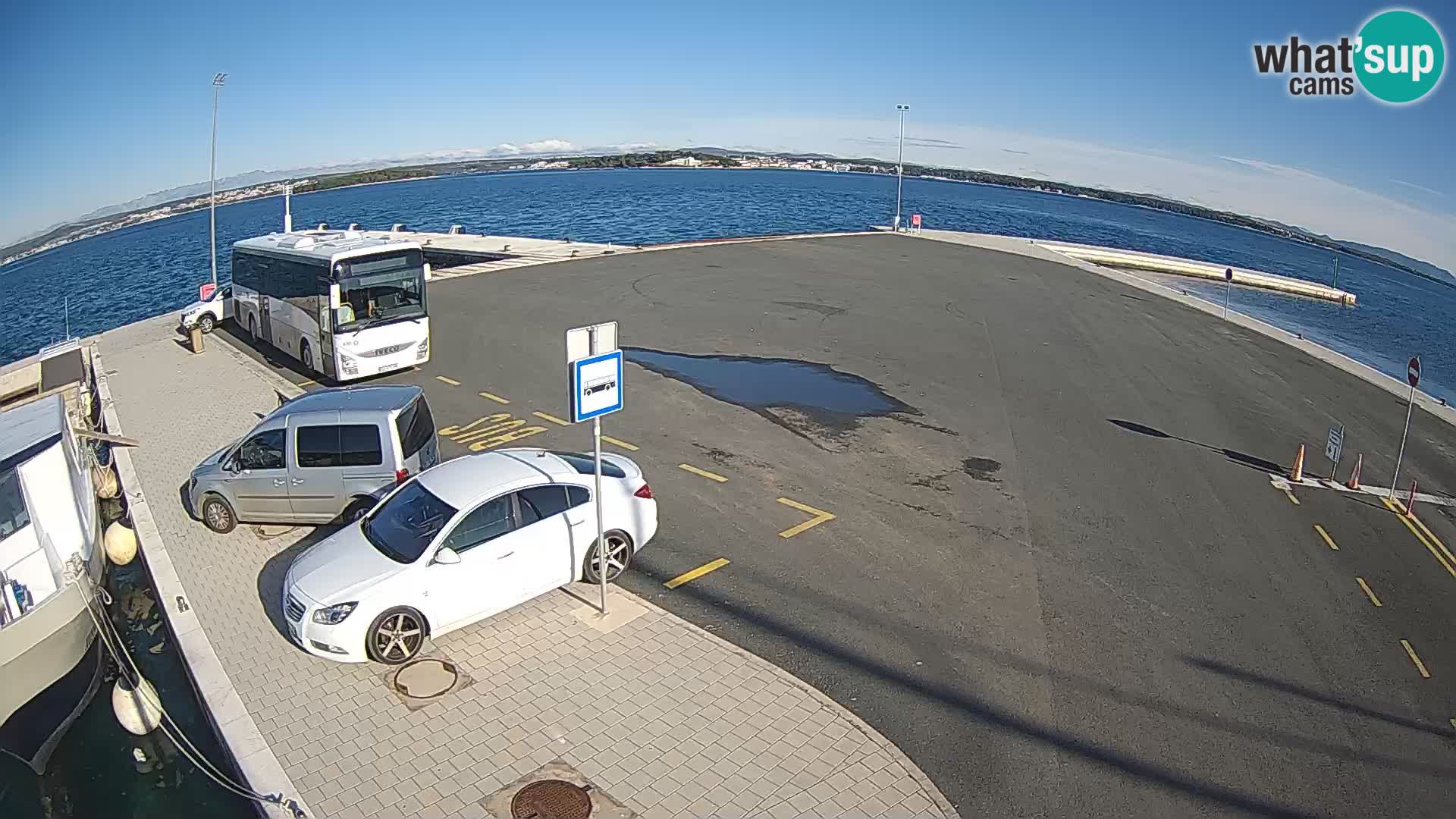 Tkon camera en vivo – Transportar – Dalmacia – Croacia