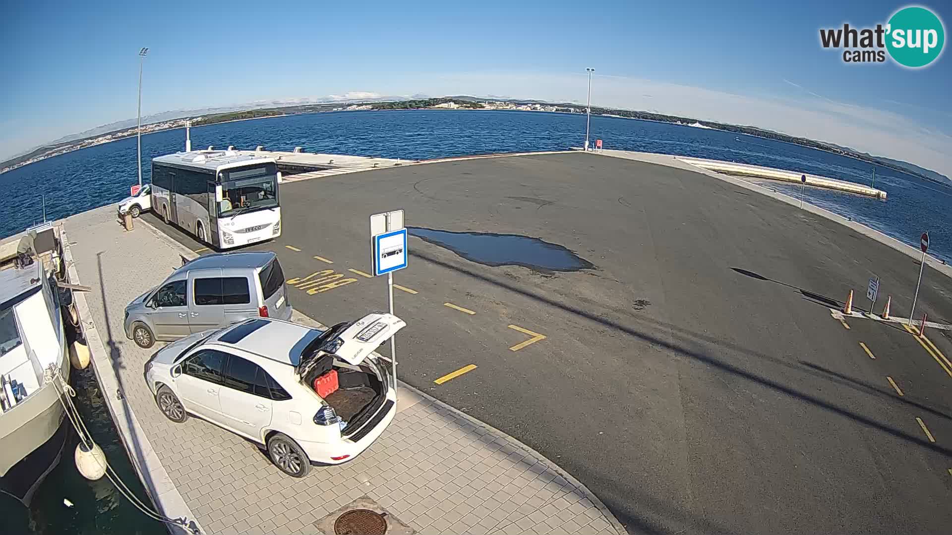 Tkon camera en vivo – Transportar – Dalmacia – Croacia