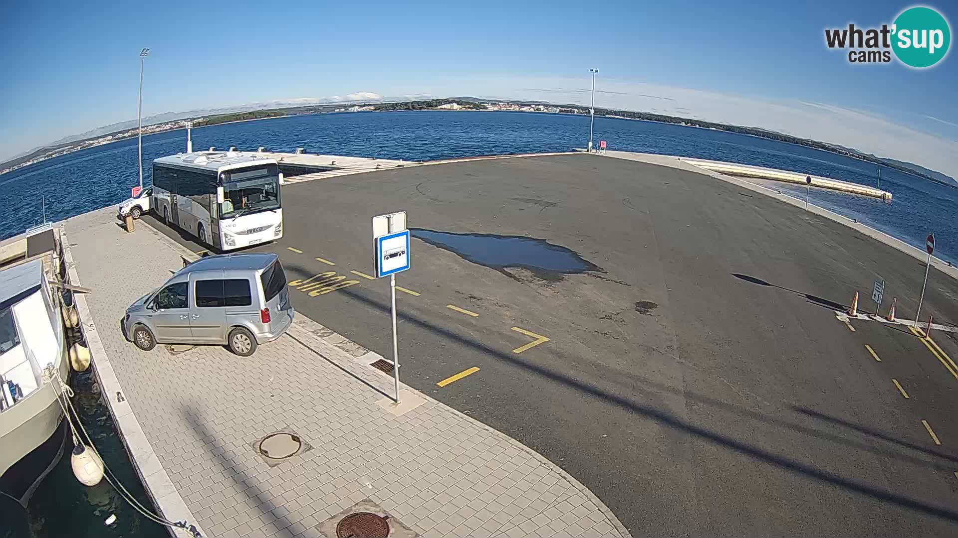 Tkon Live cam – traghetto – Dalmazia – Croazia