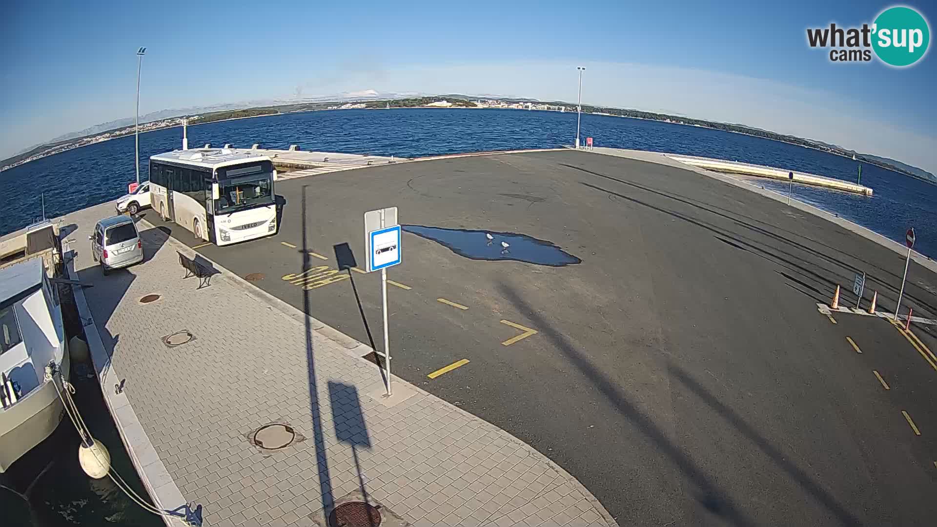 Tkon Live cam – Fähre – Dalmatien – Kroatien