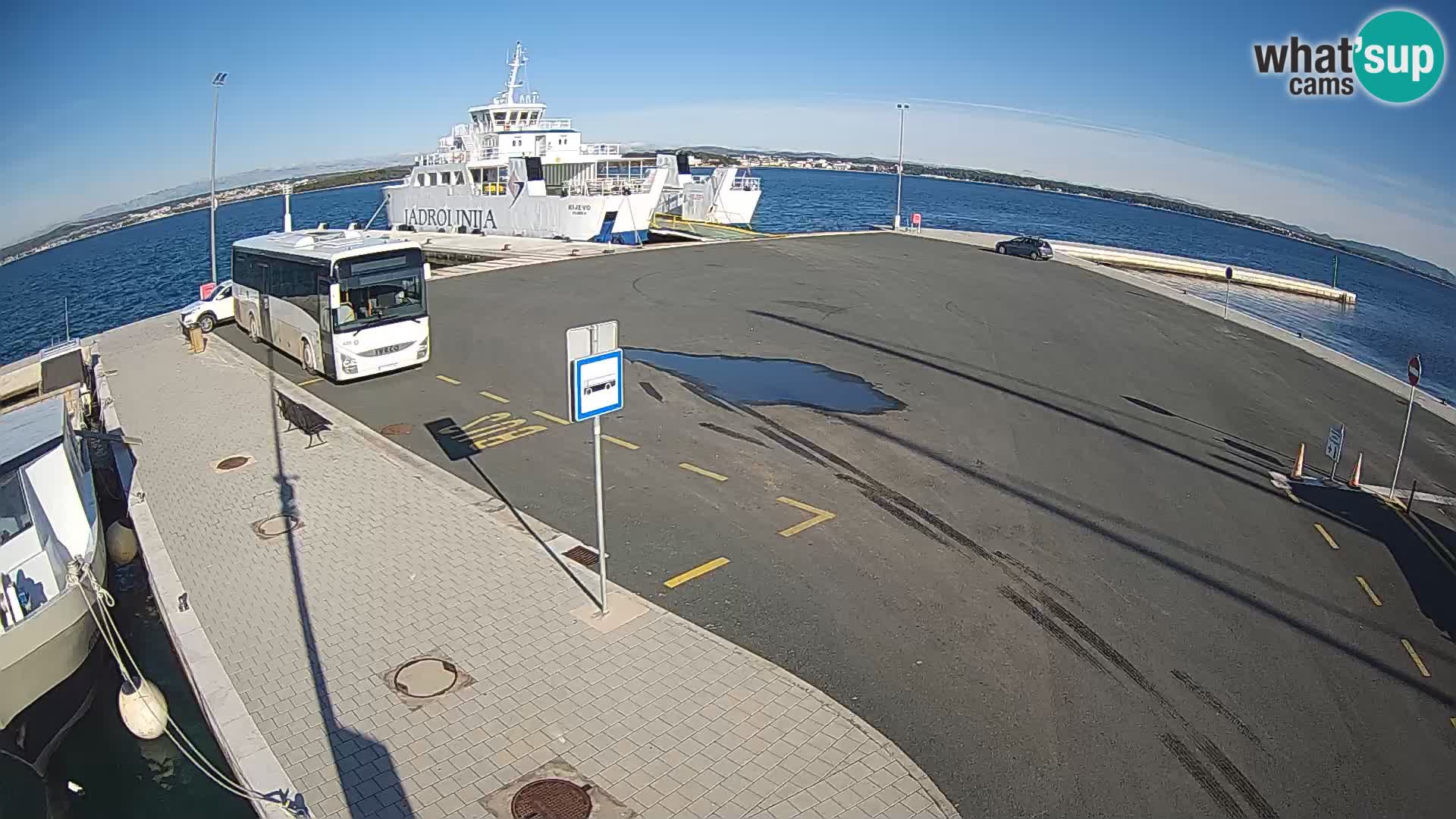 Tkon u živo – trajekt – Dalmacija