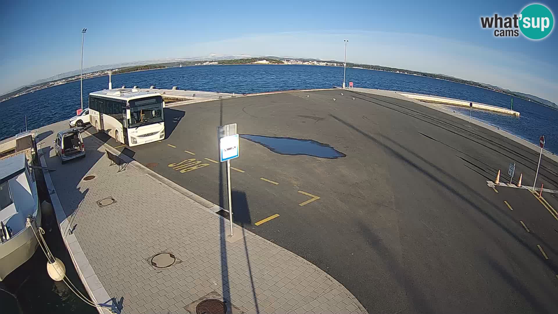 Tkon Live cam – traghetto – Dalmazia – Croazia