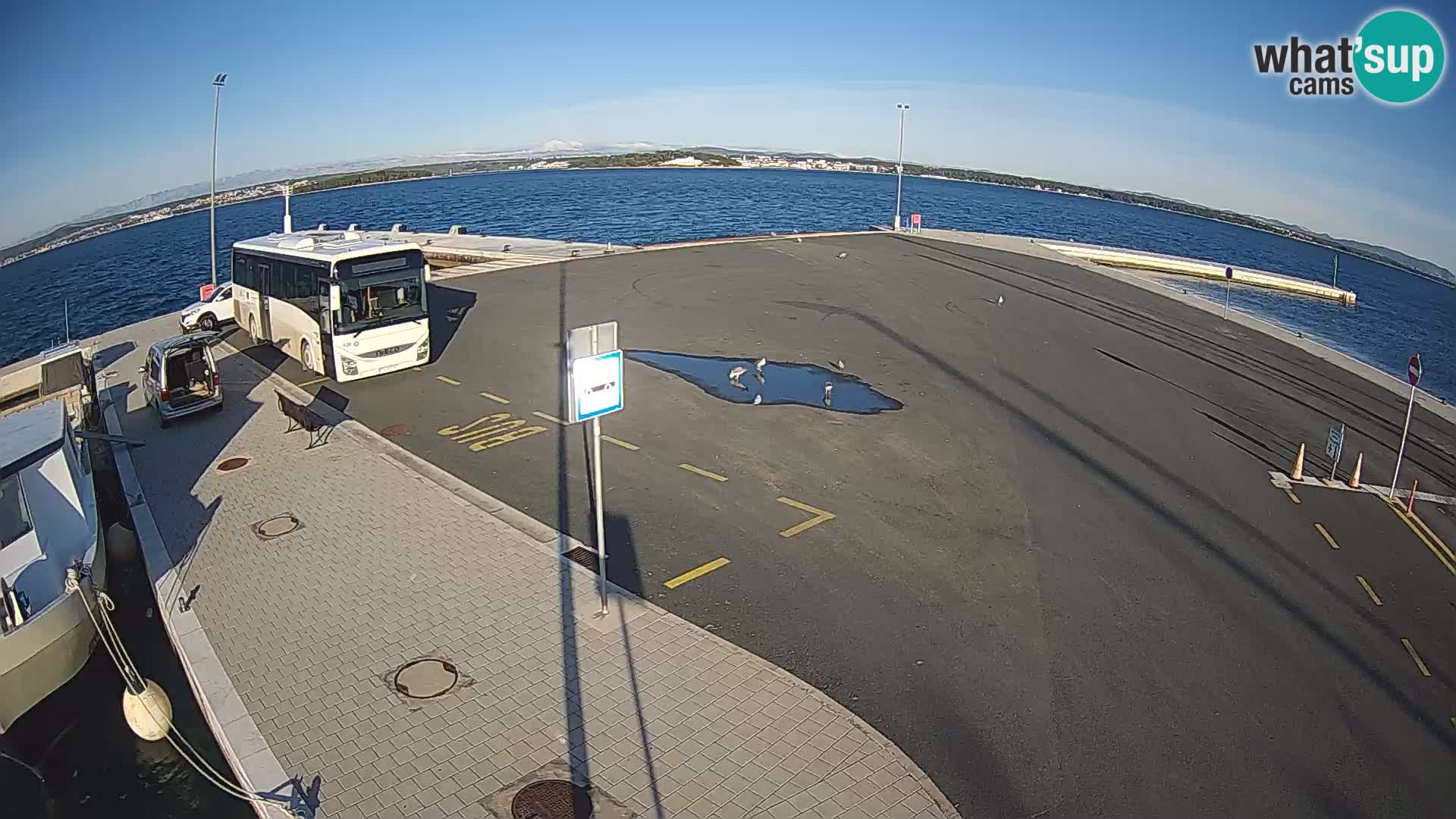 Tkon Live cam – traghetto – Dalmazia – Croazia