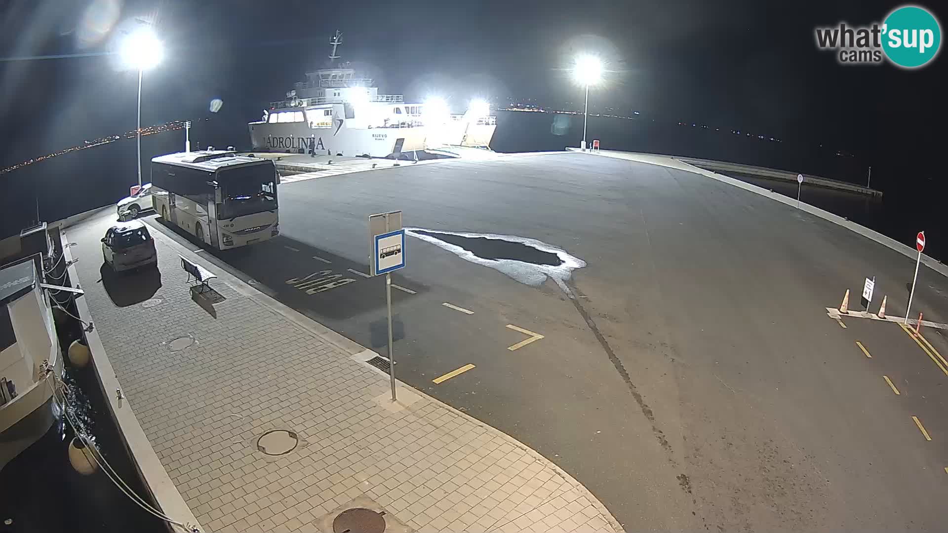 Tkon Live cam – traghetto – Dalmazia – Croazia