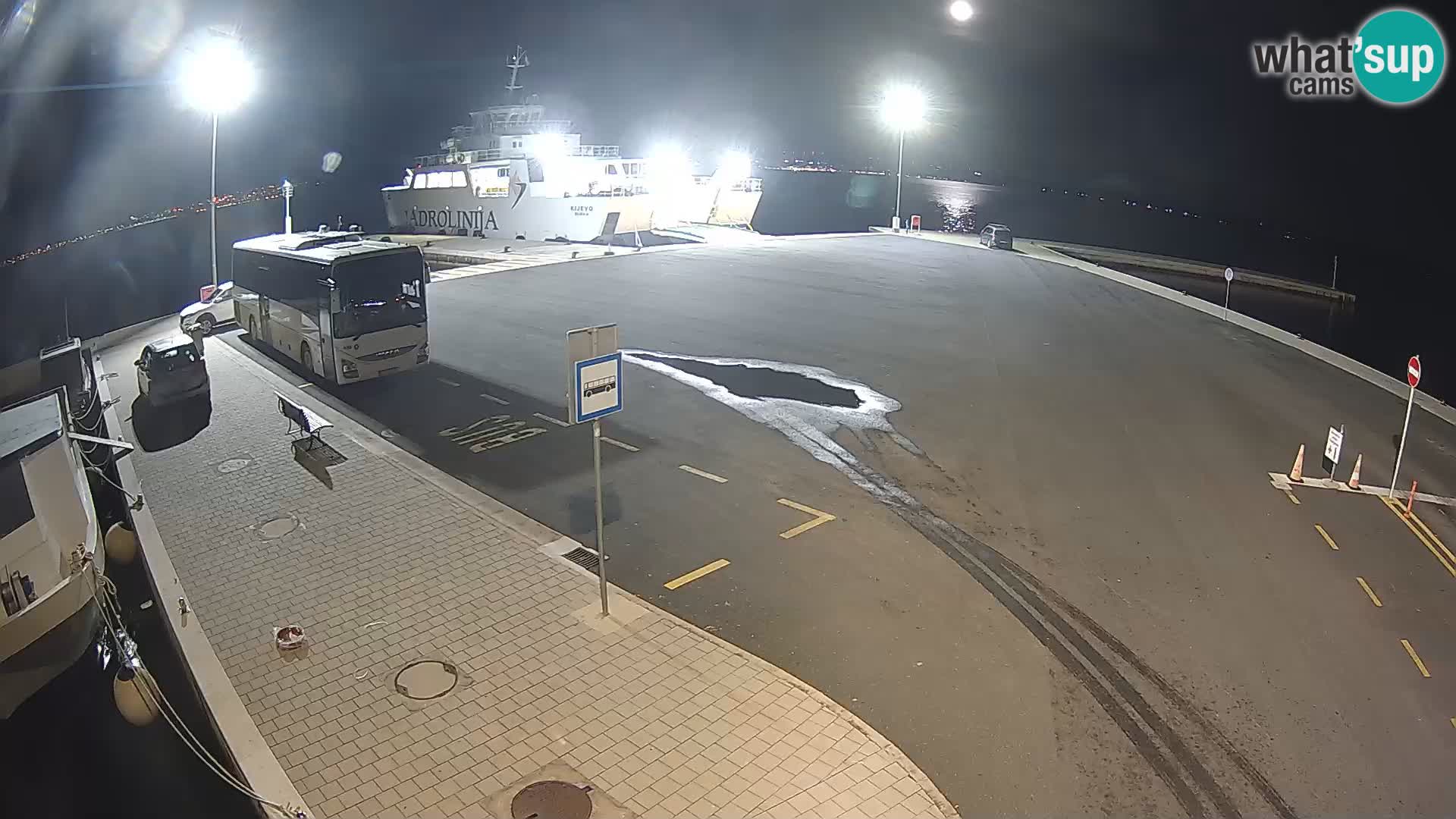 Tkon Live cam – Fähre – Dalmatien – Kroatien