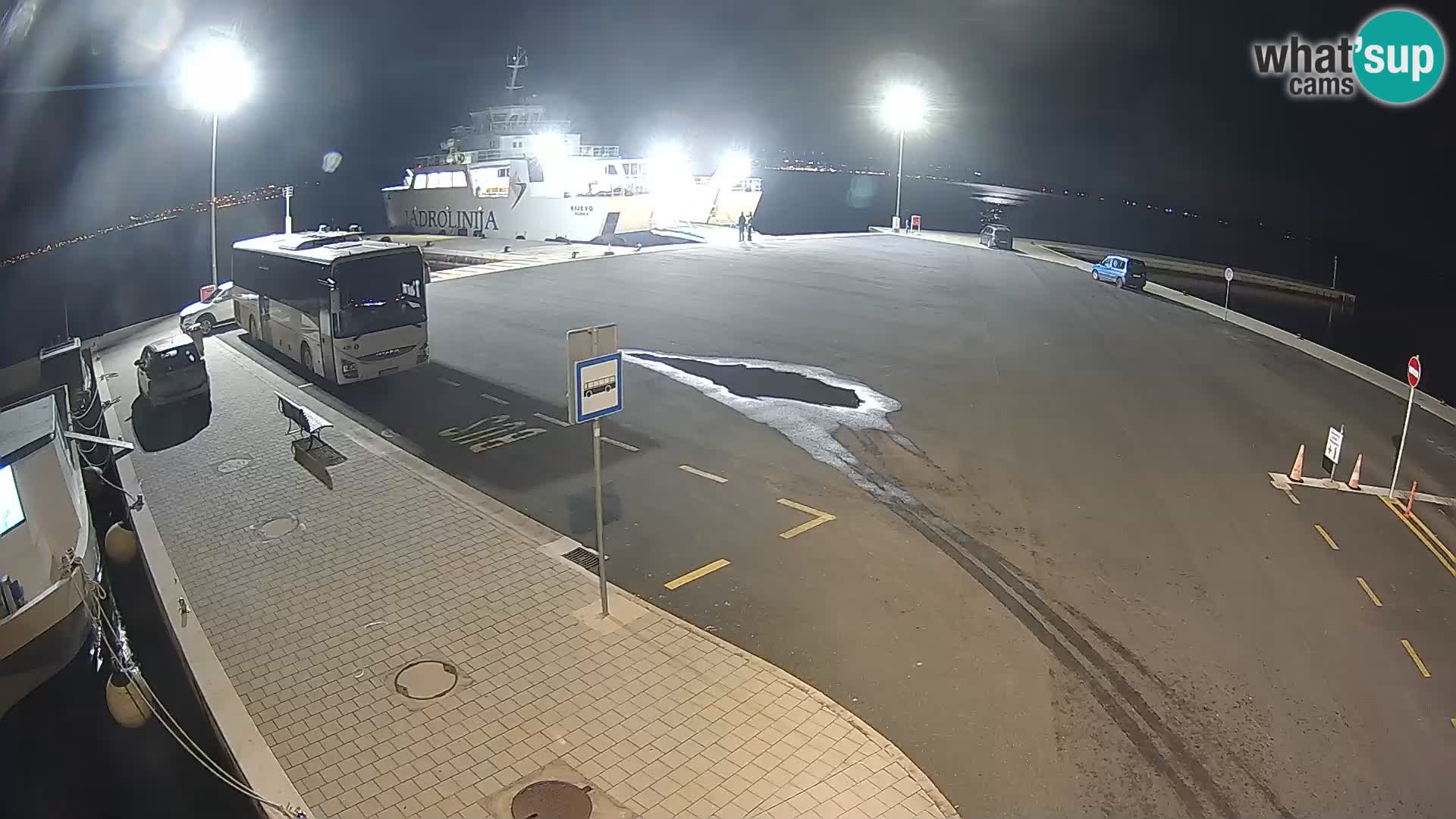 Tkon Live cam – ferry – Dalmatia – Croatia