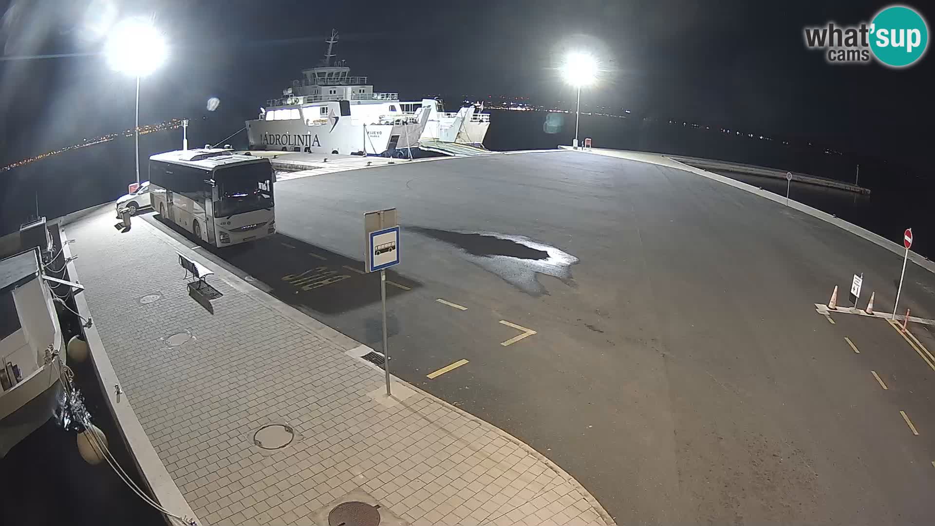 Tkon Live cam – ferry – Dalmatia – Croatia