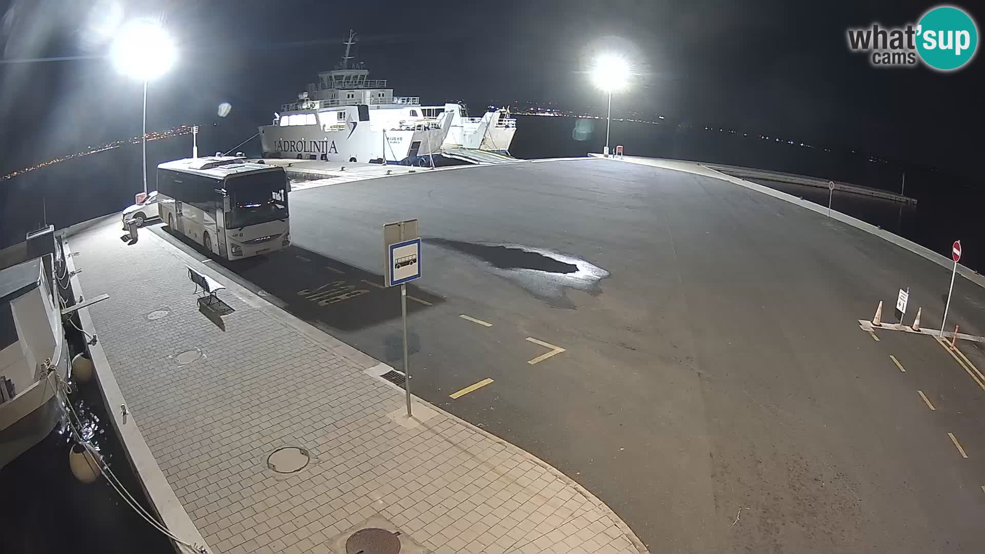 Tkon Live cam – ferry – Dalmatia – Croatia