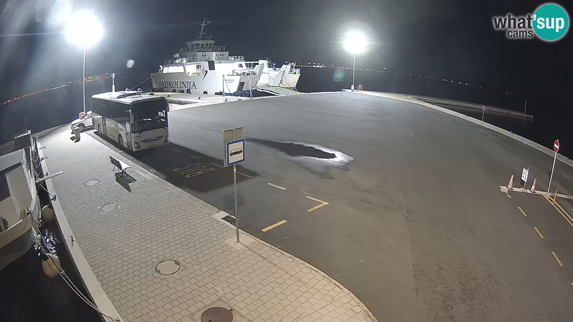 Tkon camera en vivo – Transportar – Dalmacia – Croacia