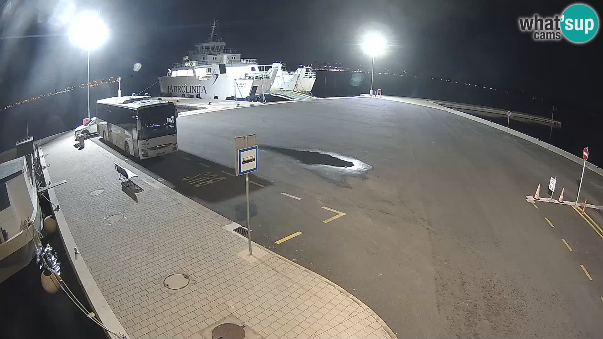 Tkon camera en vivo – Transportar – Dalmacia – Croacia